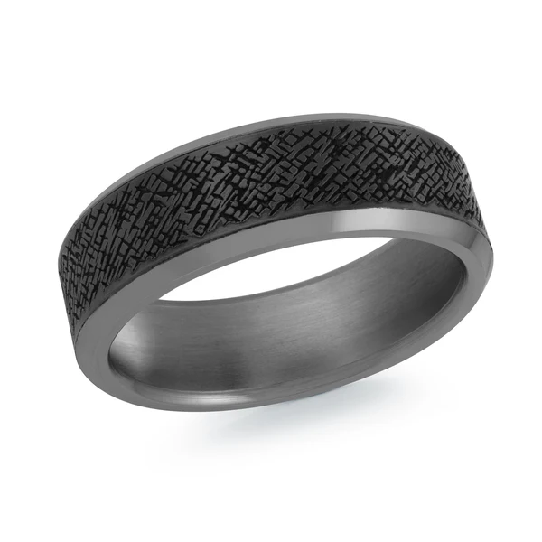 Alternative Metal Wedding Band