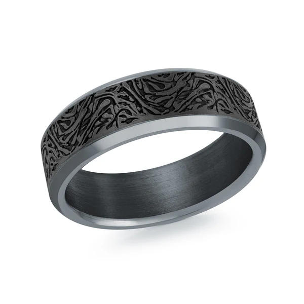 Alternative Metal Wedding Band