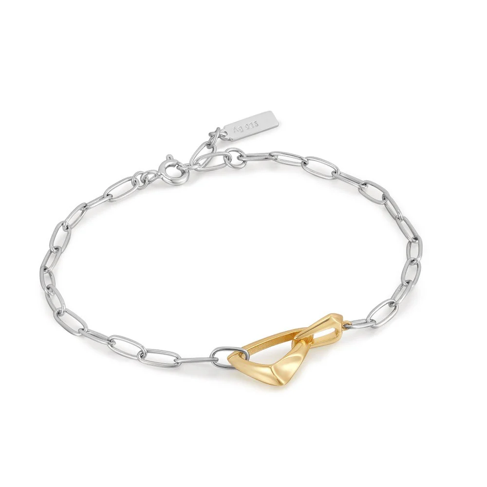 Ania Haie Arrow Link Chunky Chain Bracelet