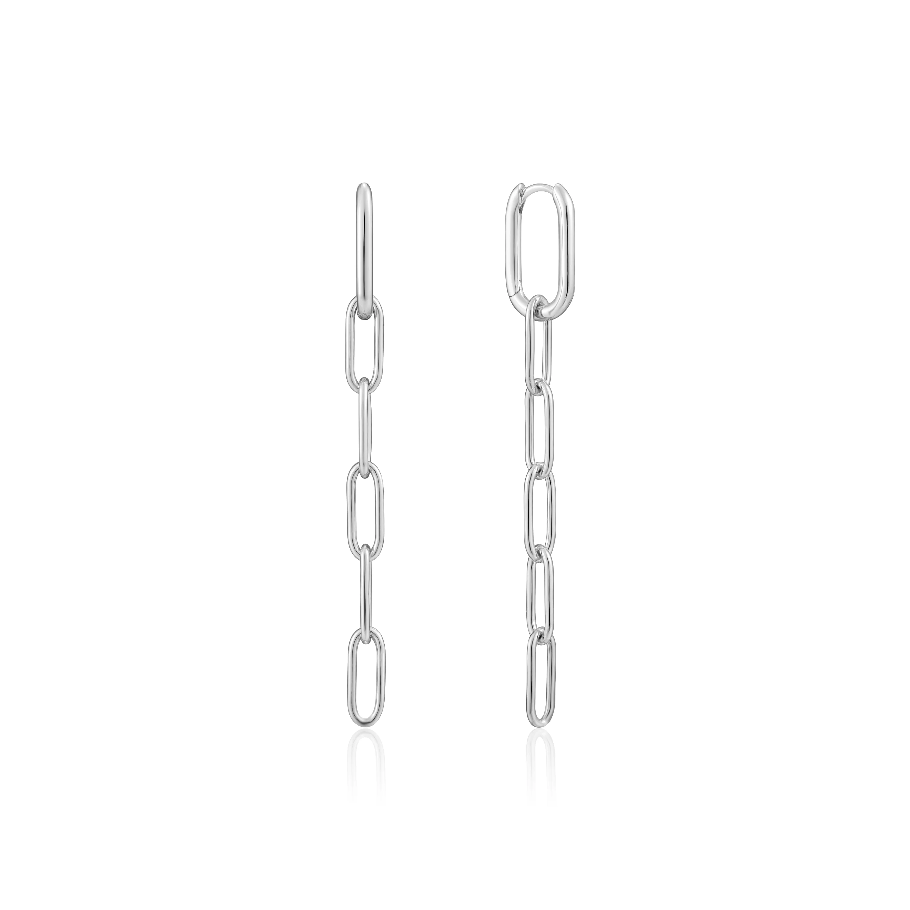 Ania Haie Cable Link Drop Earrings