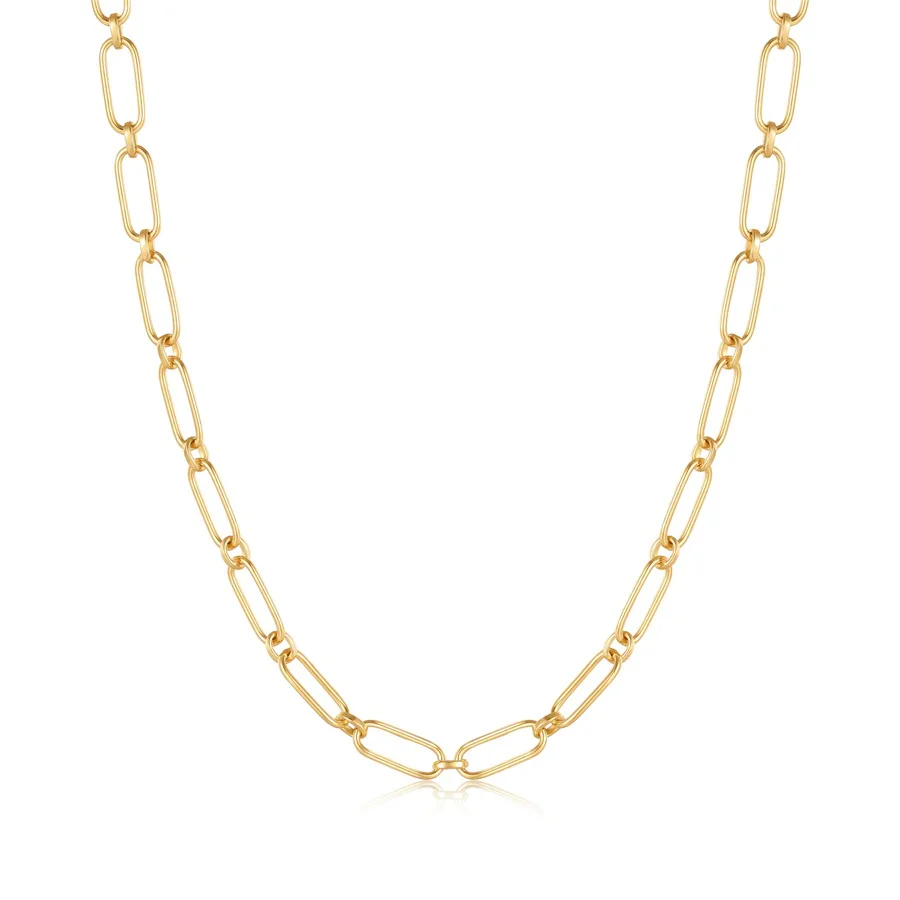 Ania Haie Connect Paperclip Chain Necklace