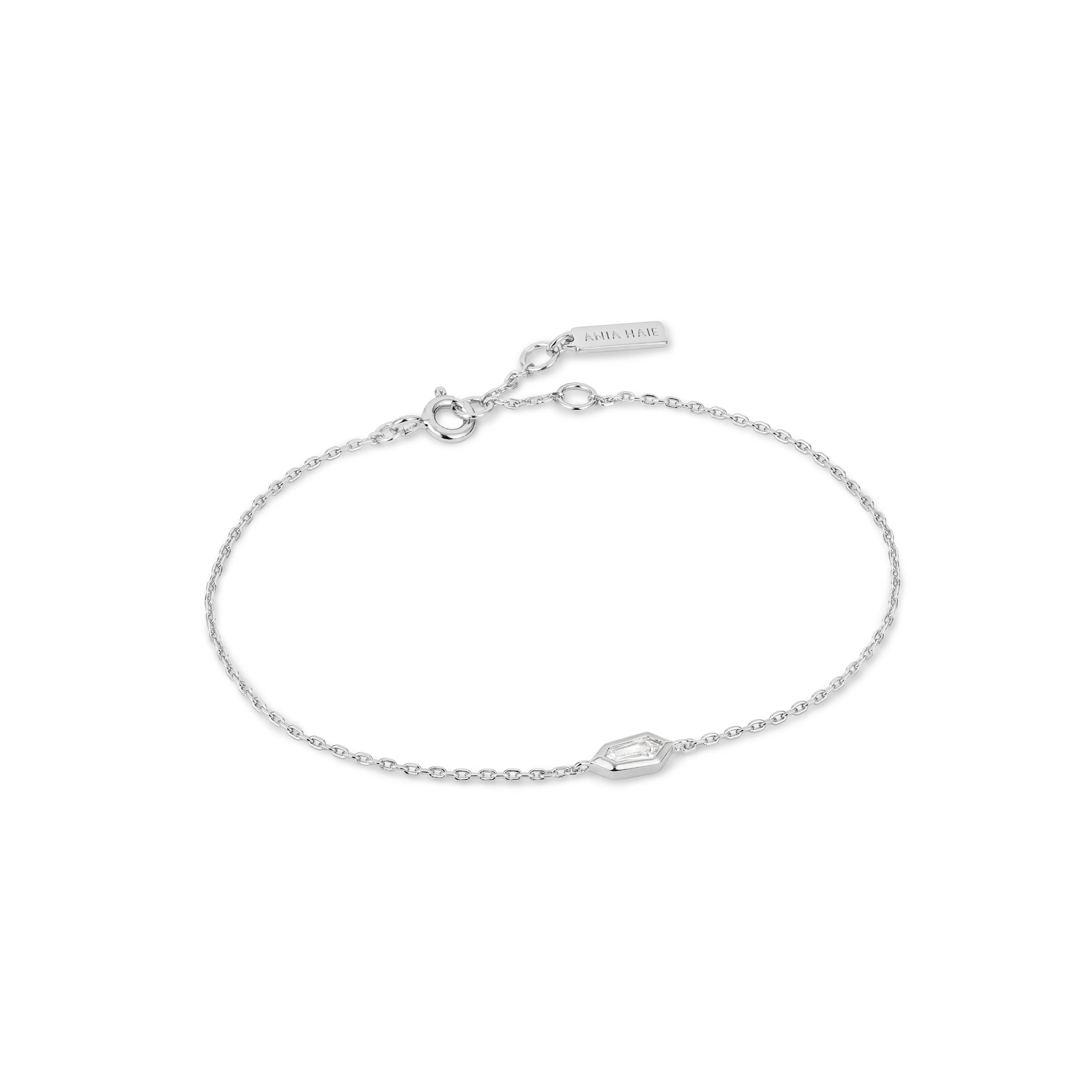 Ania Haie Dance 'Til Dawn  Sparkle Emblem Chain Bracelet