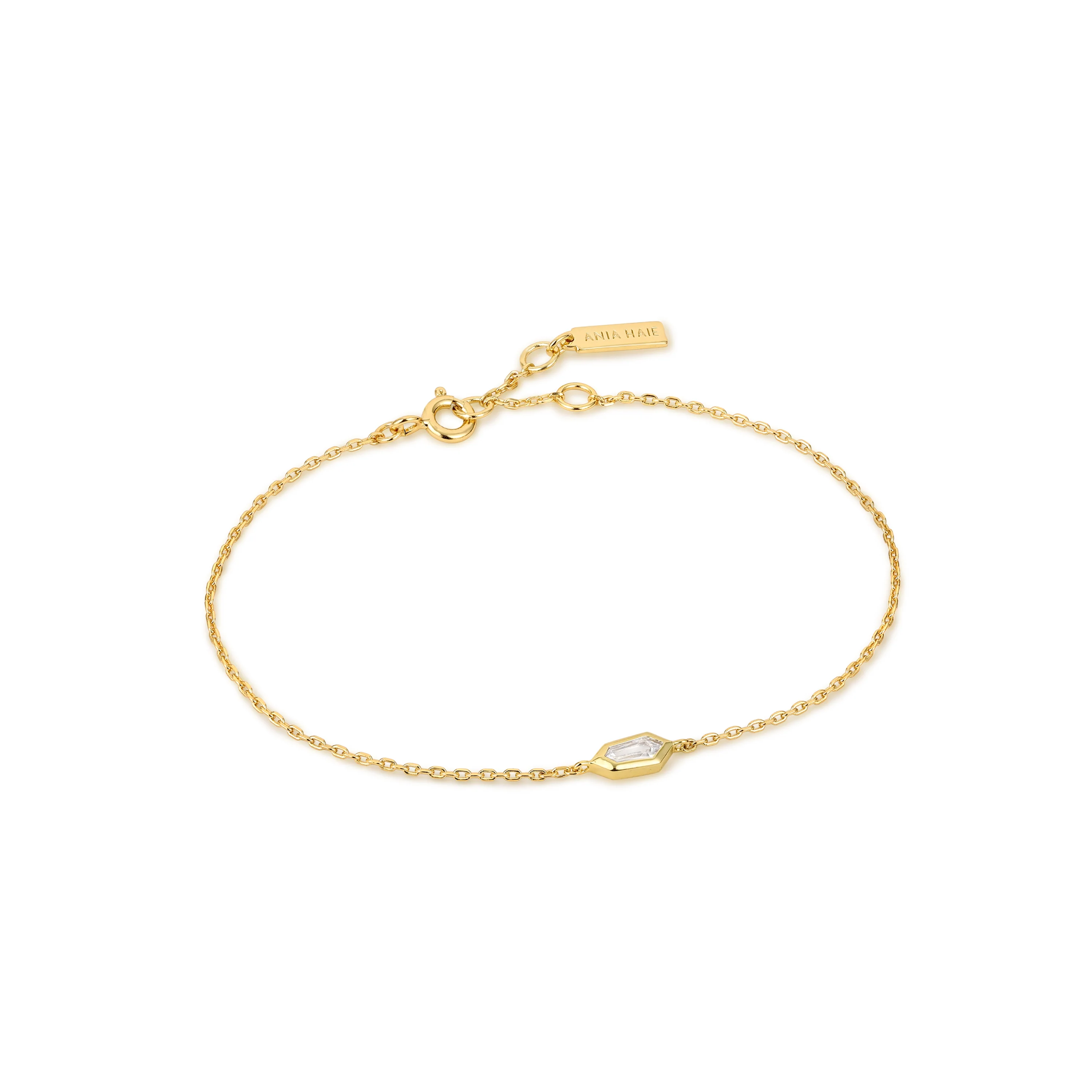 Ania Haie Dance 'Til Dawn  Sparkle Emblem Chain Bracelet