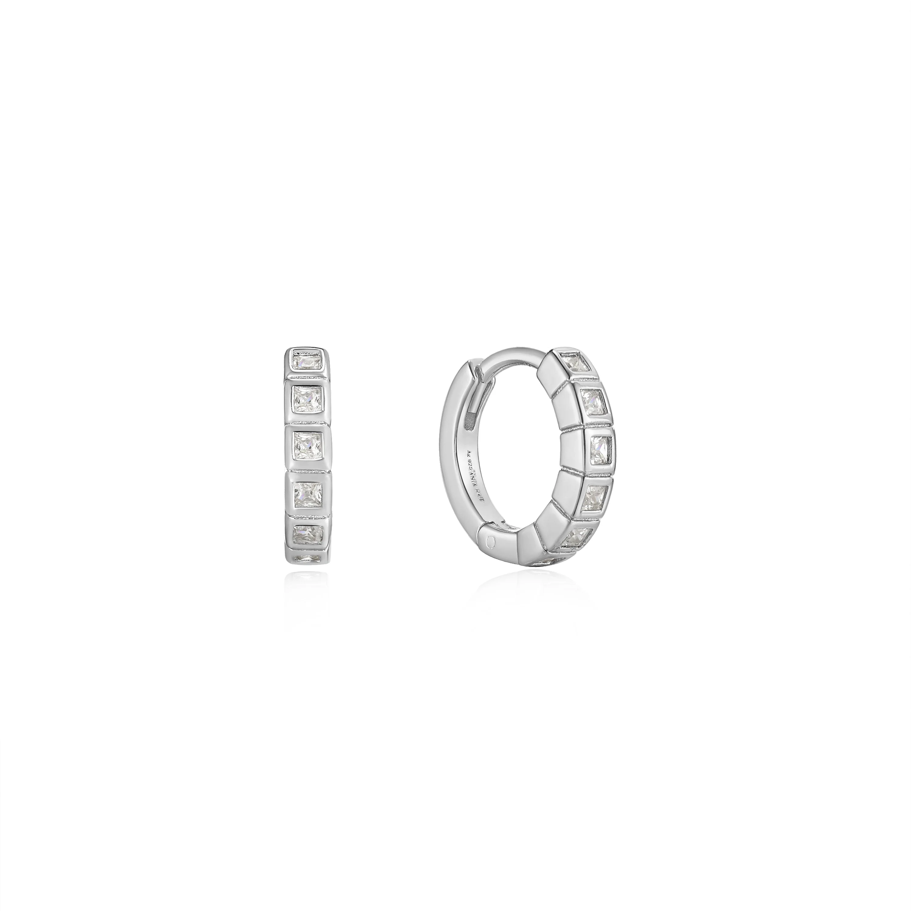 Ania Haie Glam Huggie Hoop Earrings