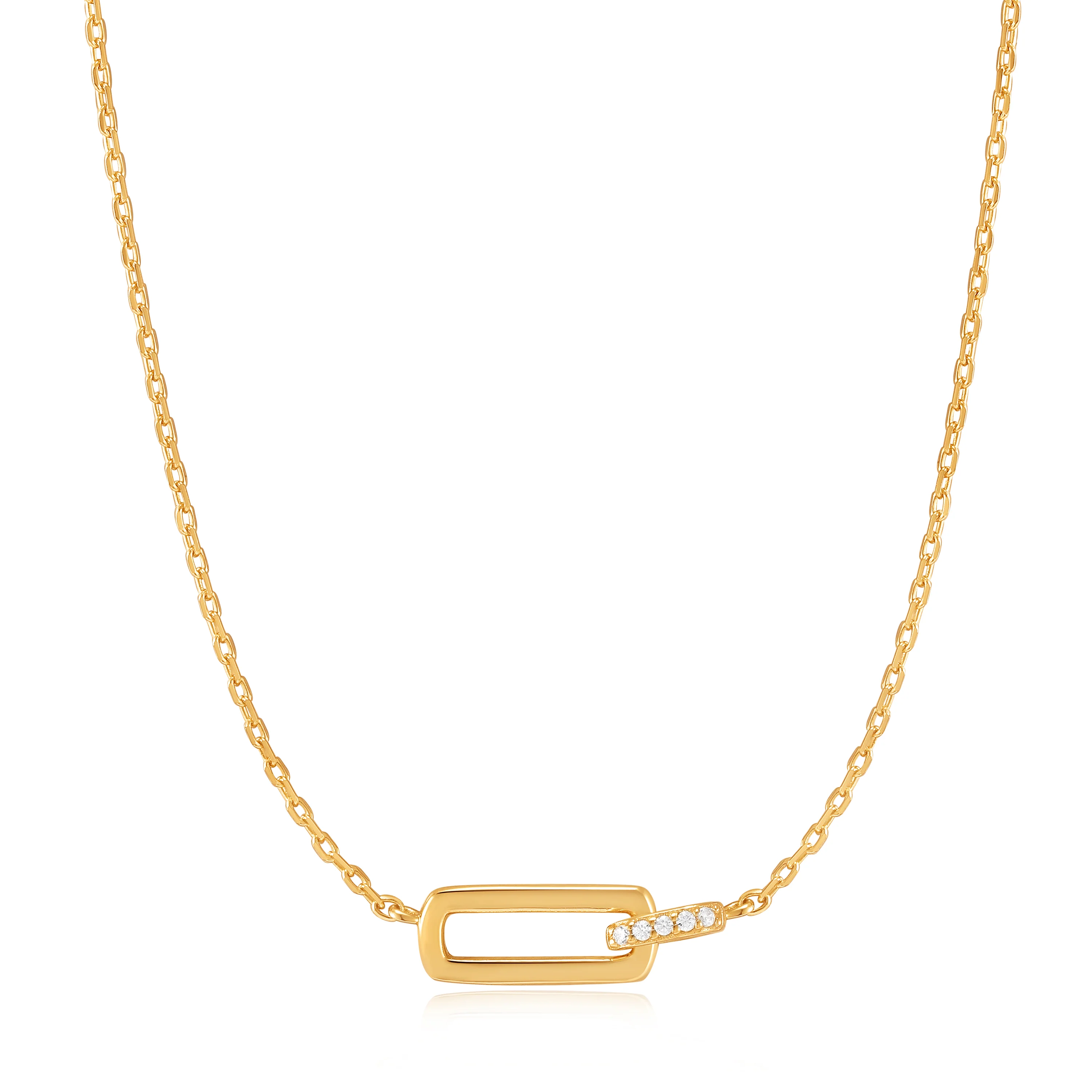 Ania Haie Glam Interlock Necklace