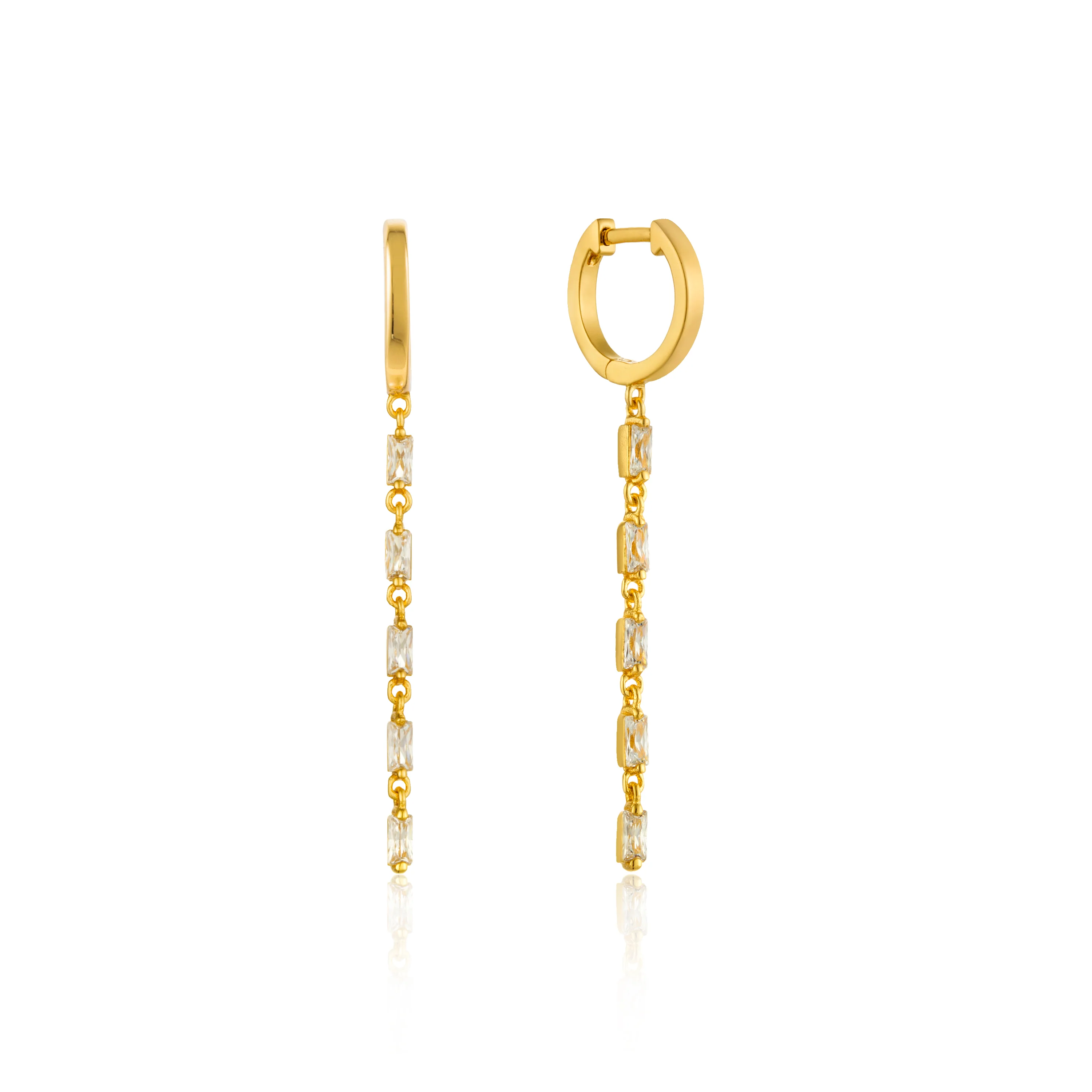 Ania Haie Glow Drop Huggie Hoops