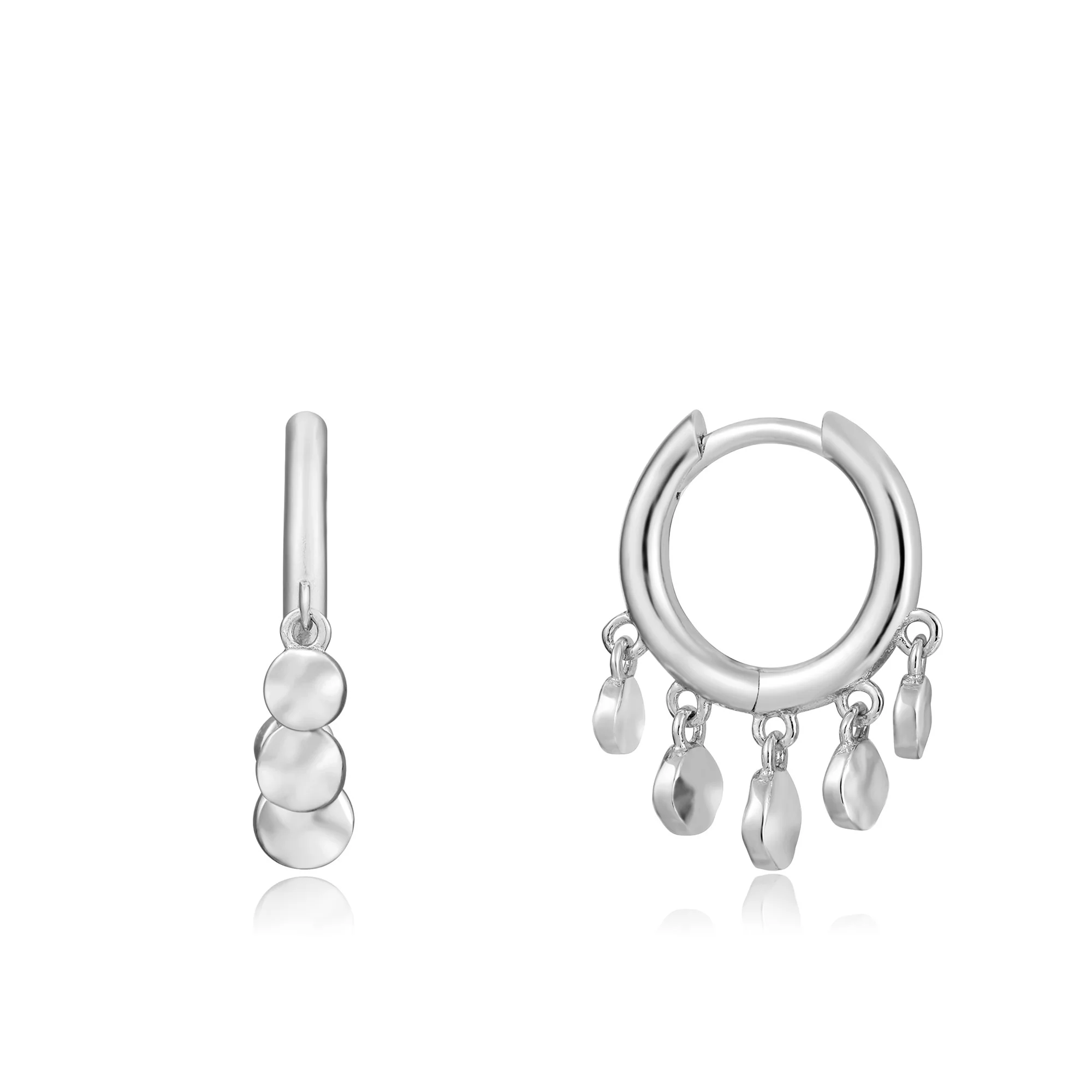 Ania Haie Mini Disc Huggie Hoops