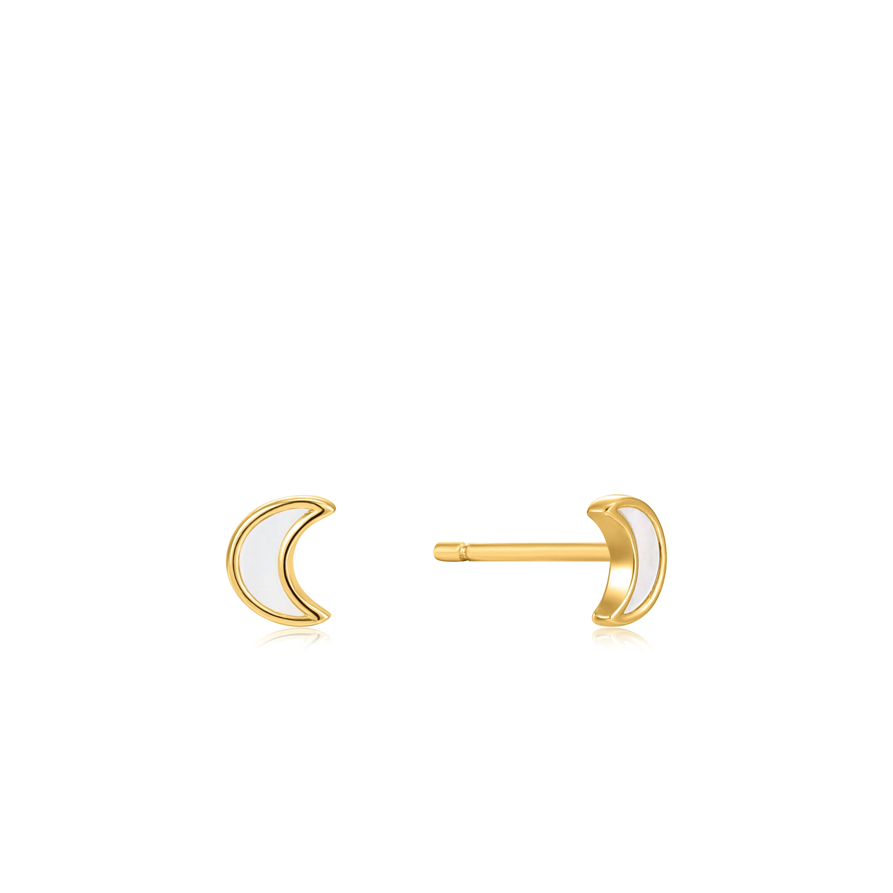 Ania Haie Moon Stud Earrings