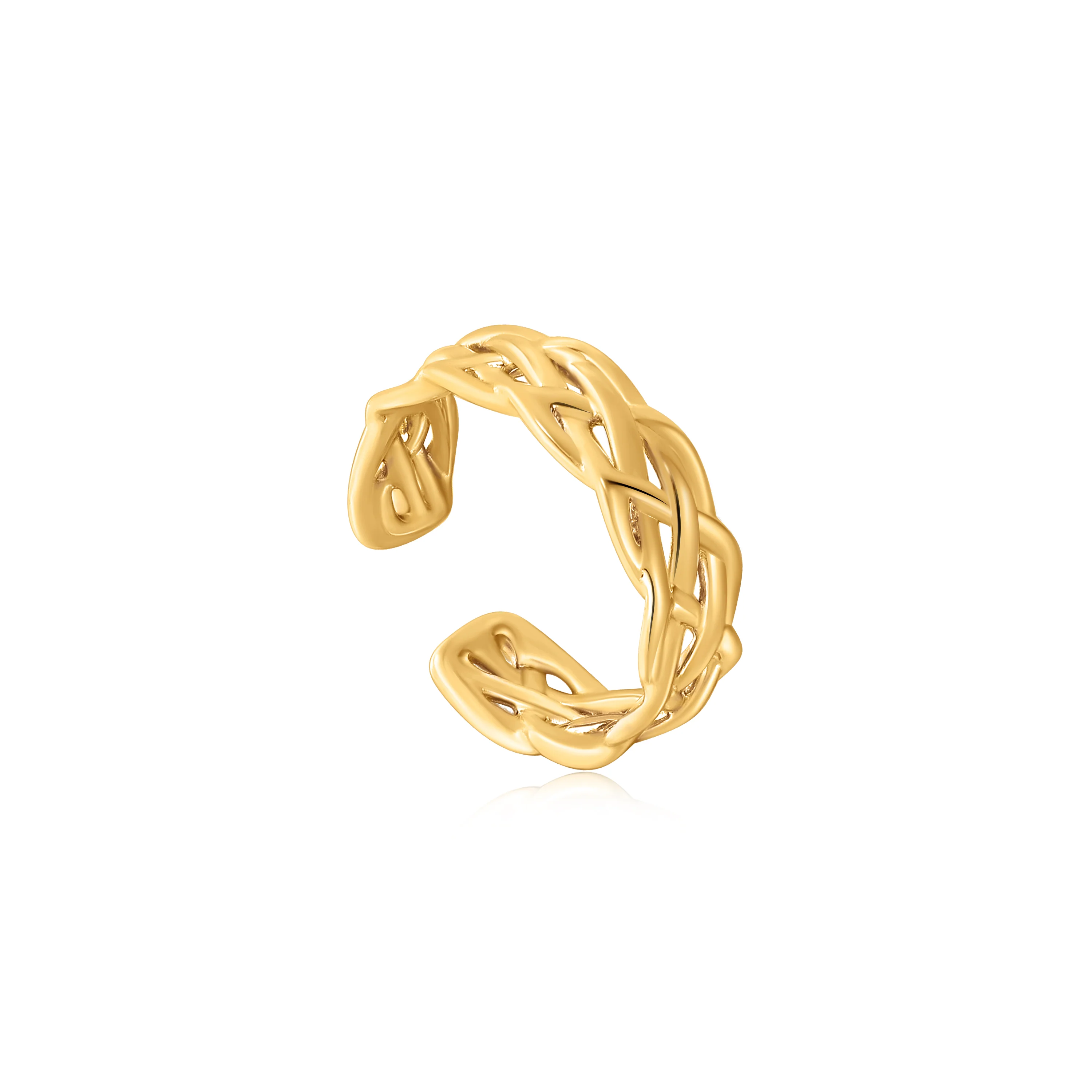 Ania Haie Rope Wide Adjustable Ring