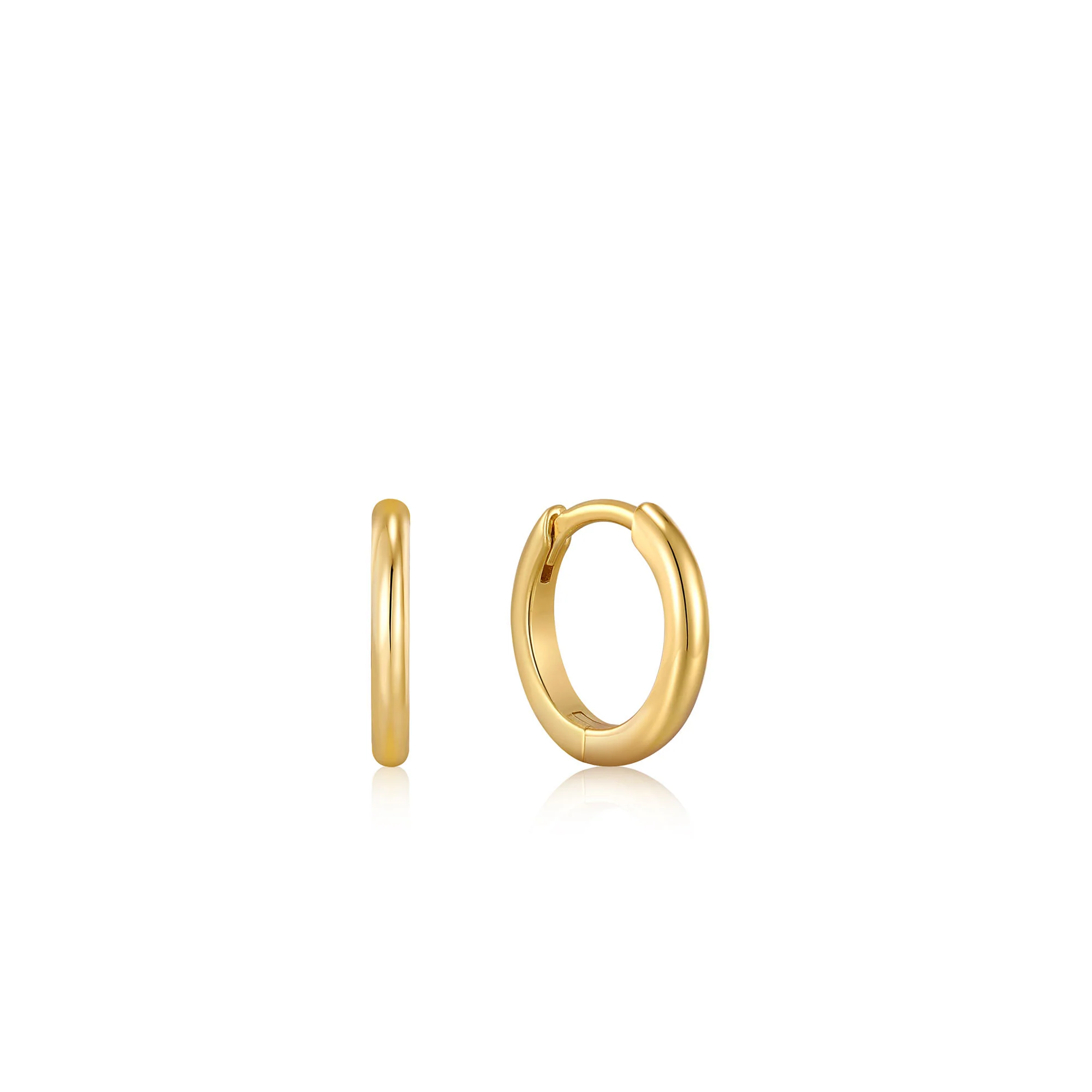 Ania Haie Smooth Huggie Hoop Earrings
