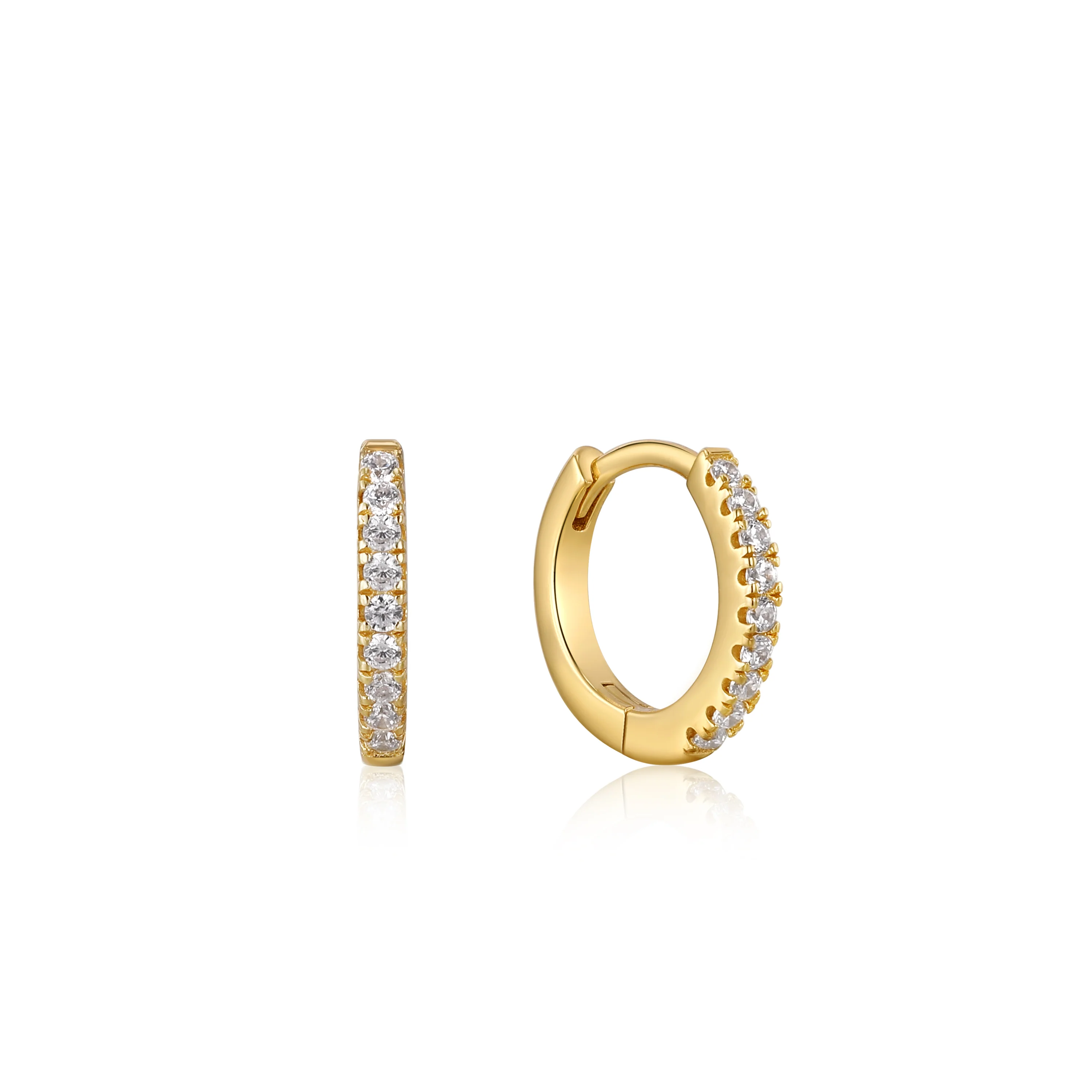Ania Haie Sparkle Huggie Hoop Earrings