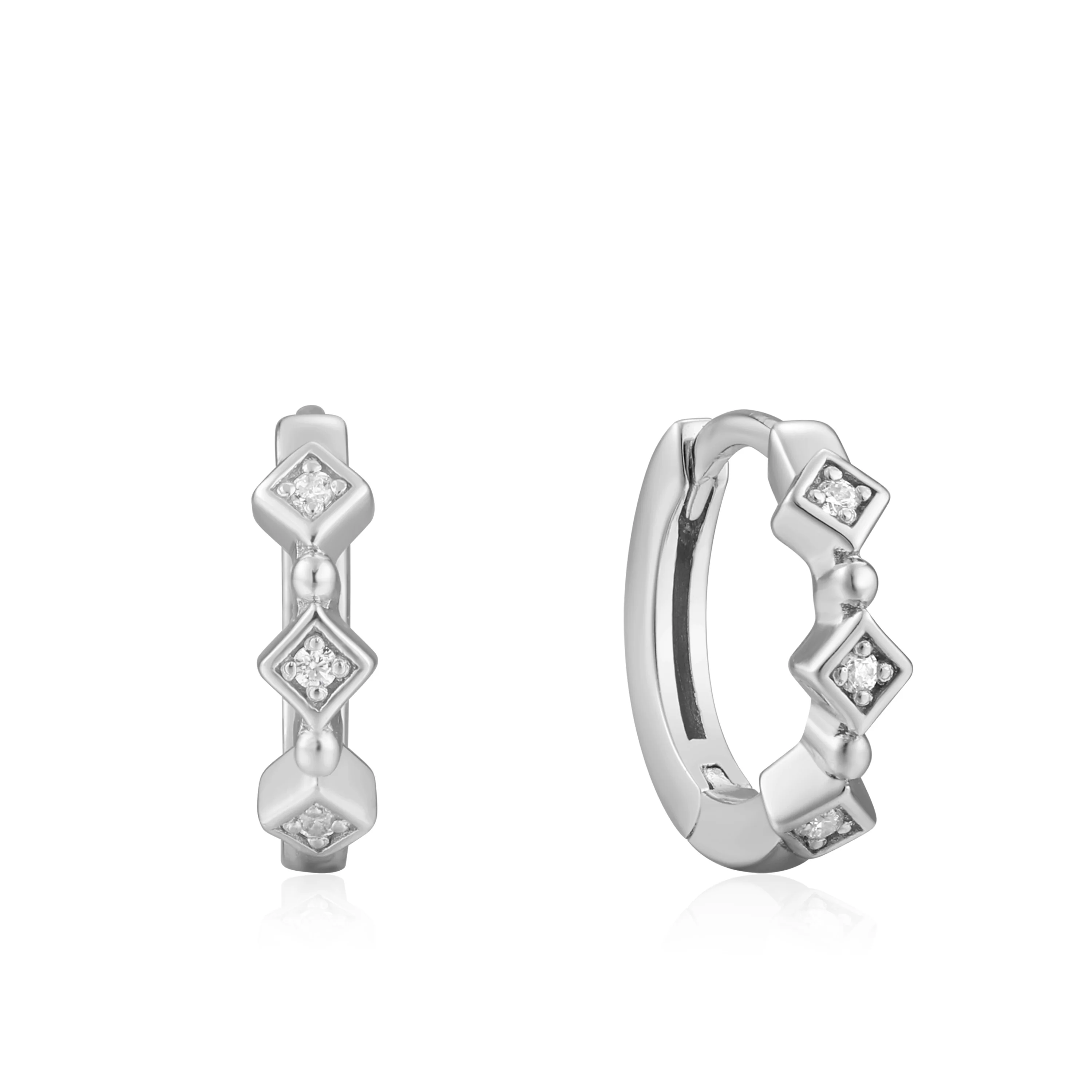 Ania Haie Sparkle Huggie Hoops