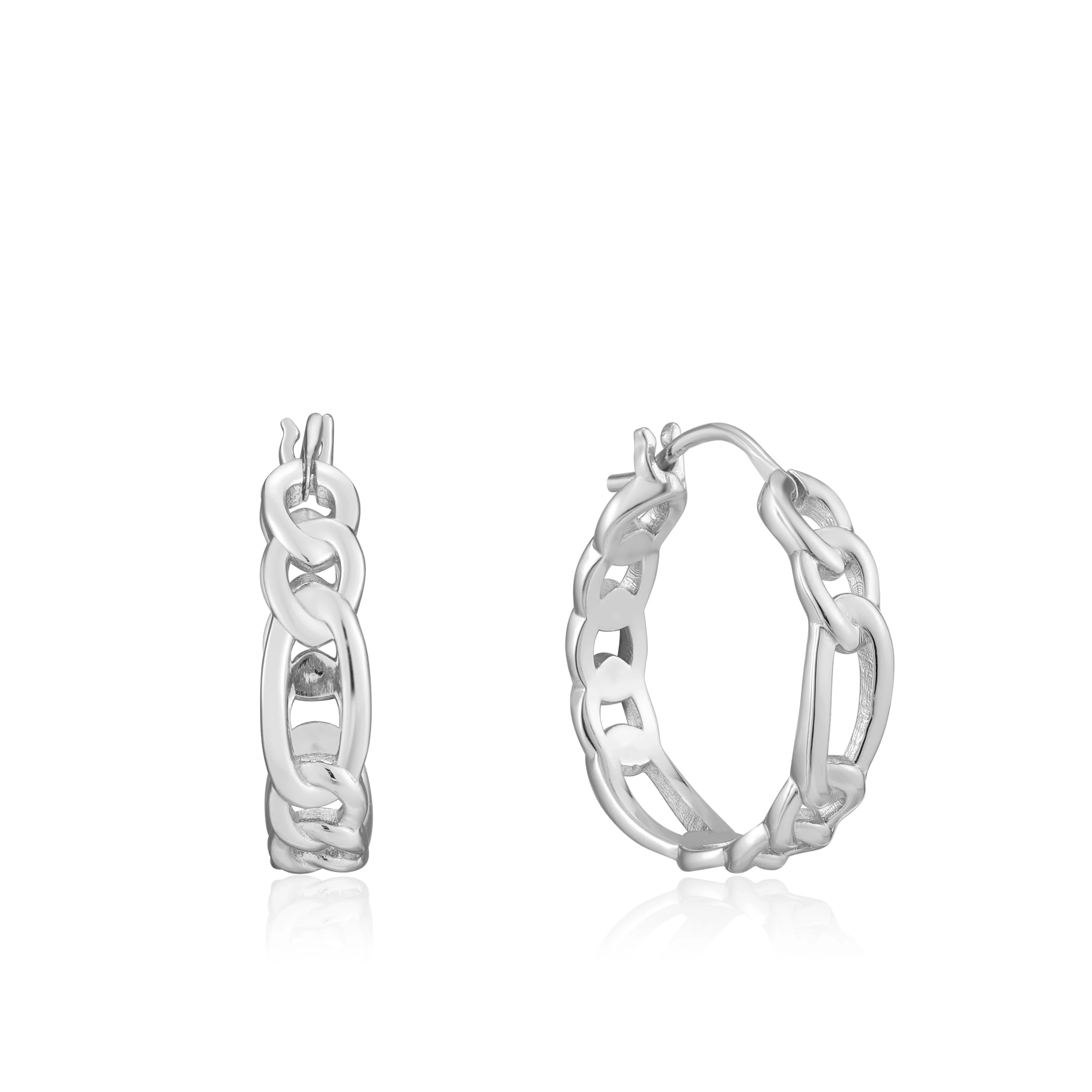 Ania Haie Sterling Silver Hoop Earrings