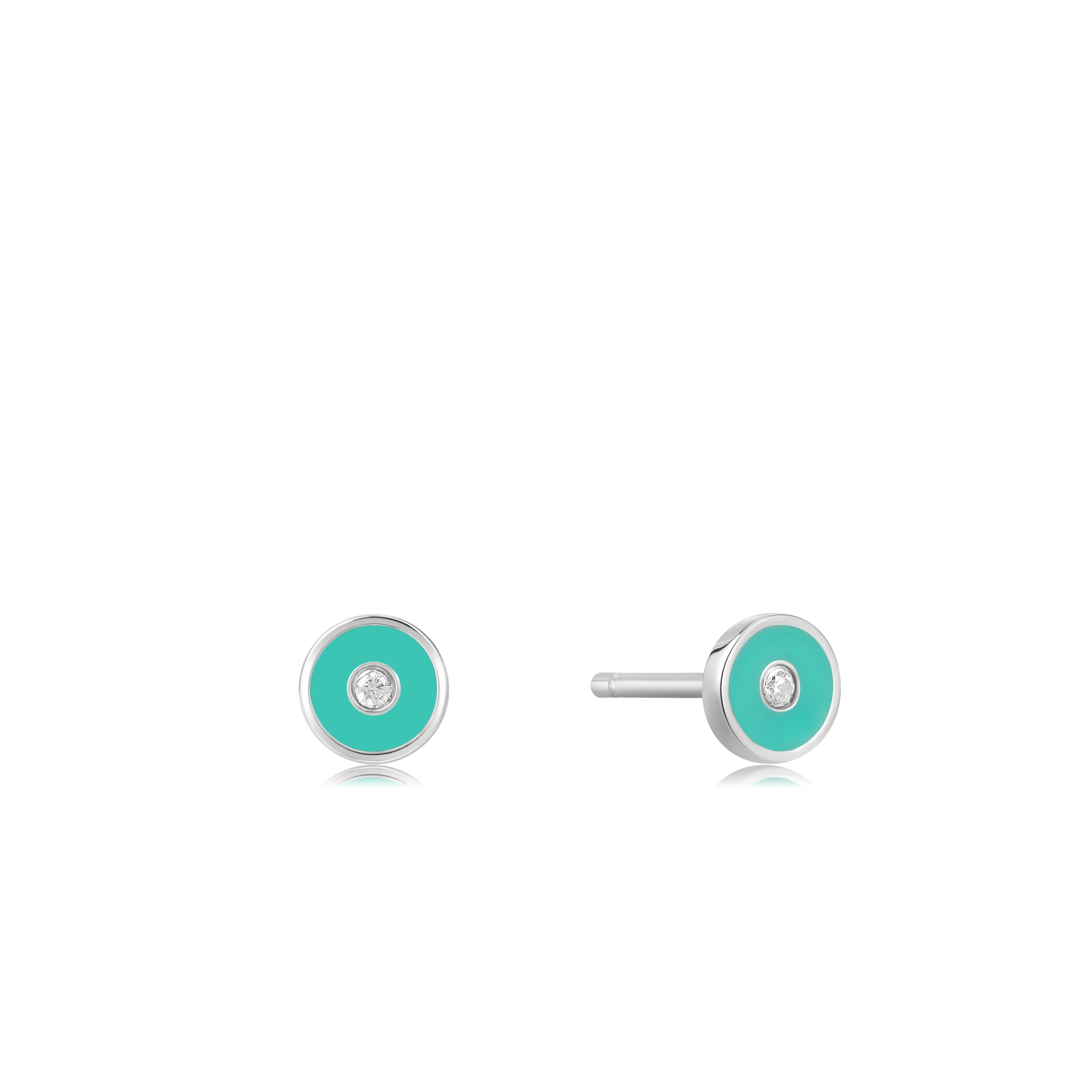 Ania Haie Teal Stud Earrings
