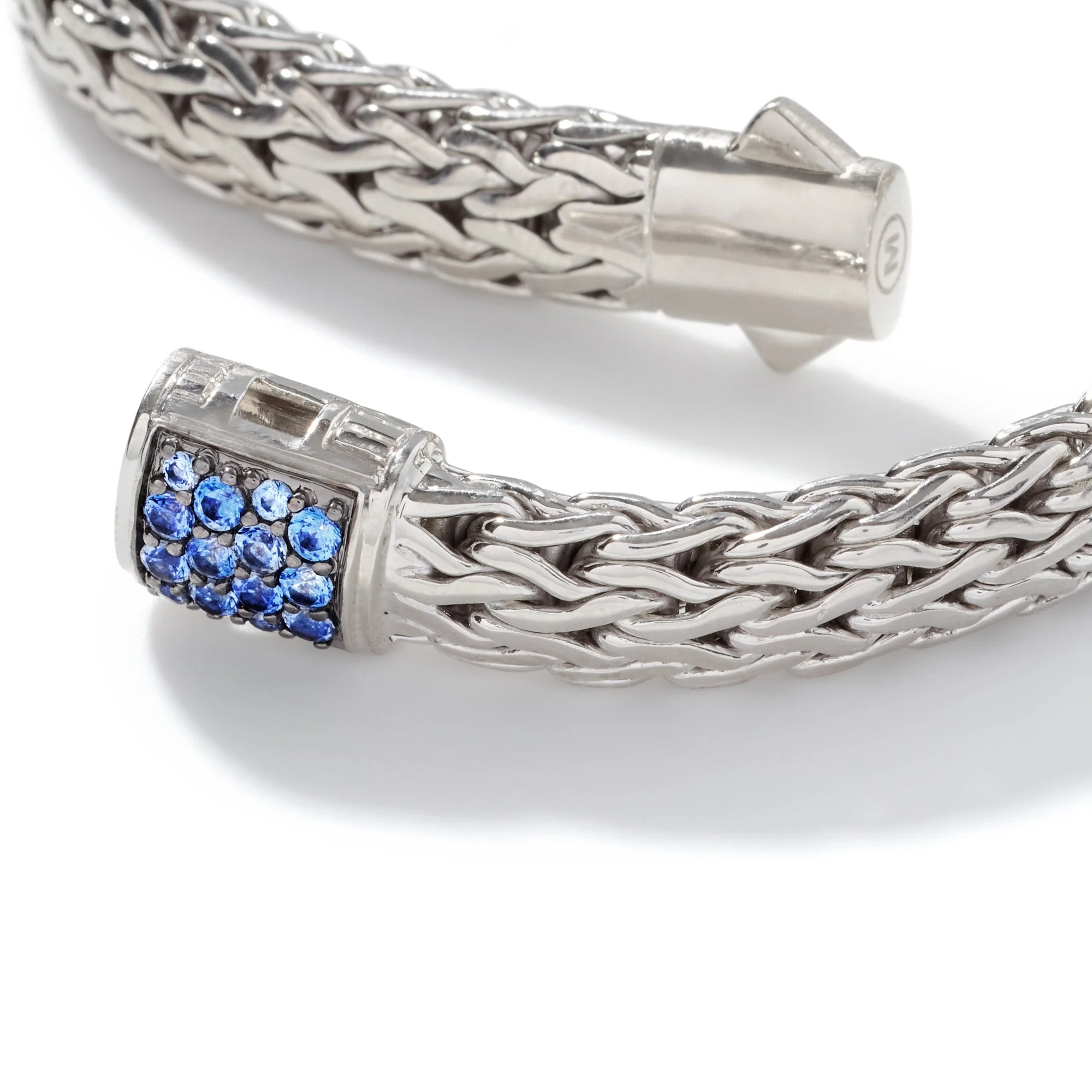 John Hardy Sterling Silver Icon Bracelet With Sapphires - Image 4