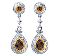 Colored Stone Earring