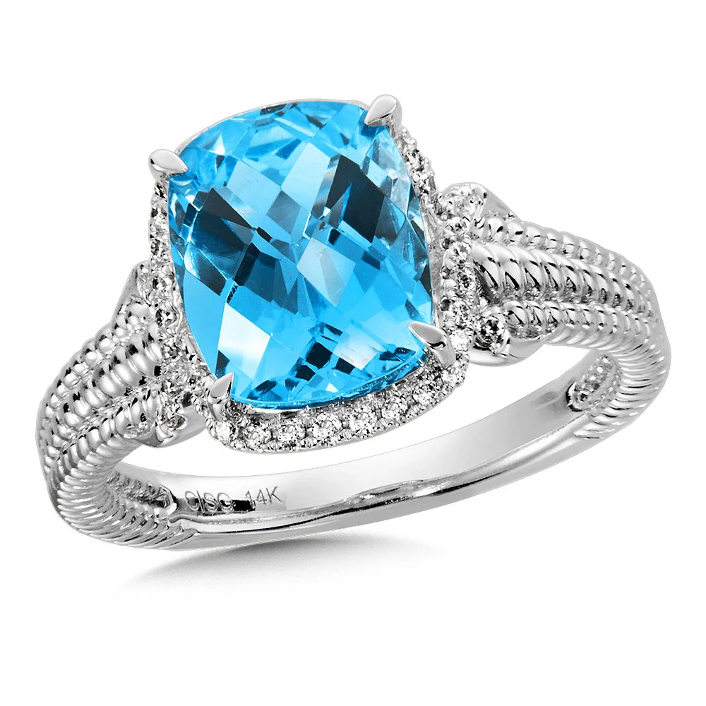 Colored Stone Rings  -  Women'
