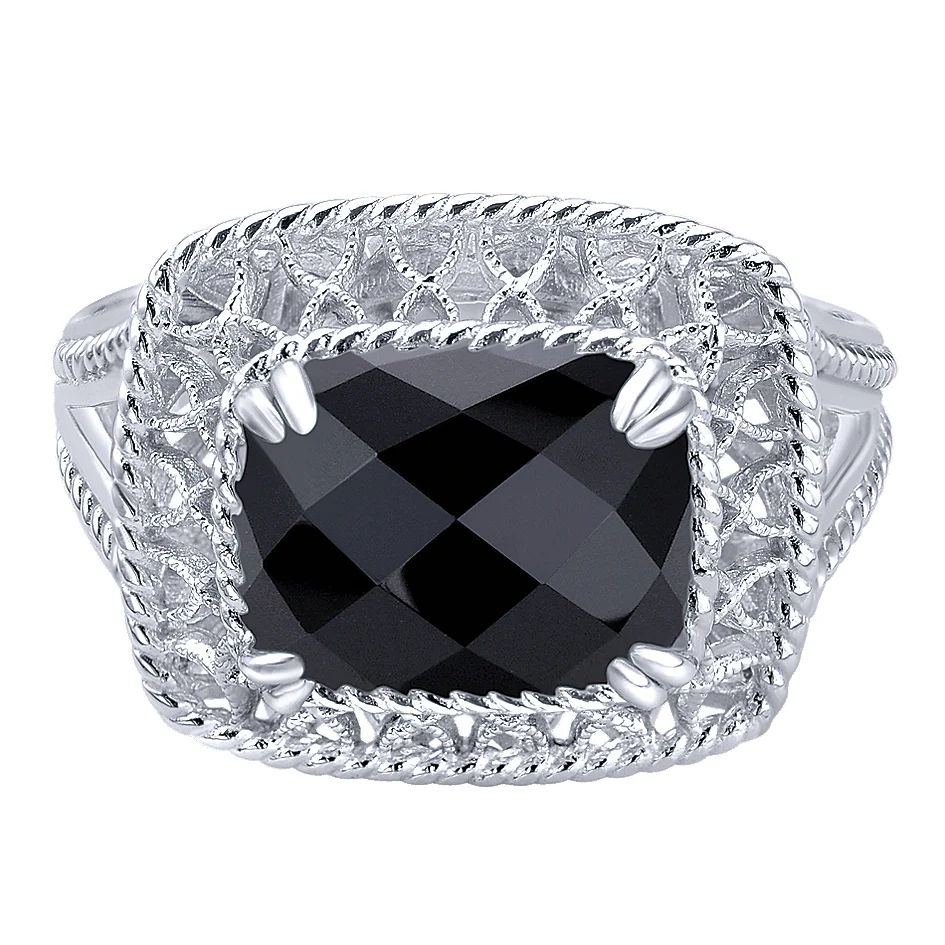 Colored Stone Rings  -  Women'