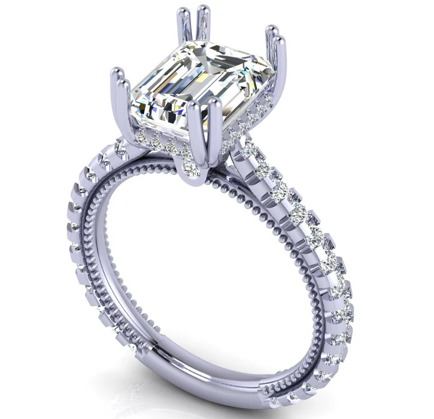 Diamond Semi-Mount Ring
