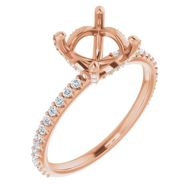 Diamond Semi-Mount Ring