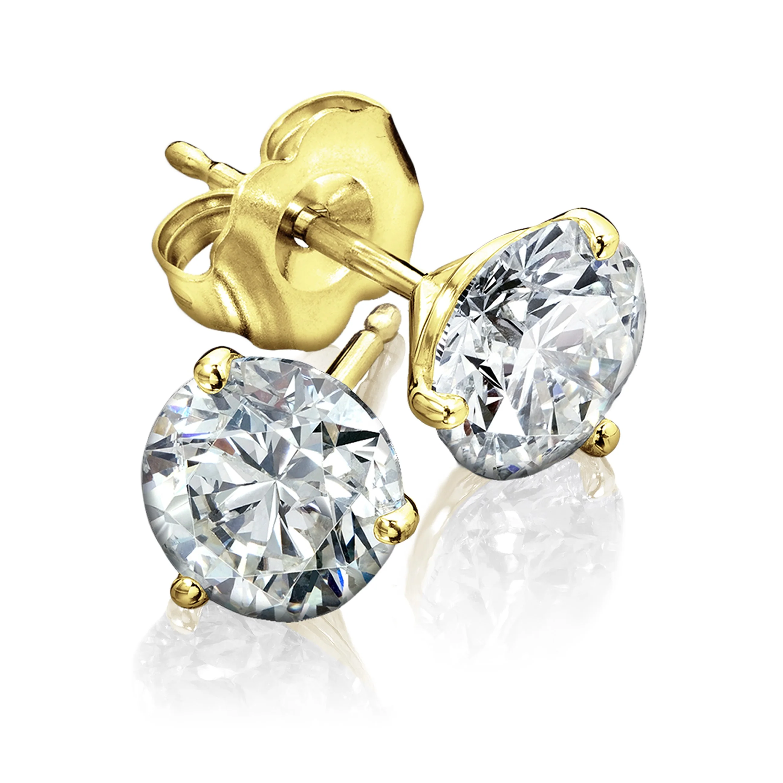 Diamond Stud Earrings - Image 10