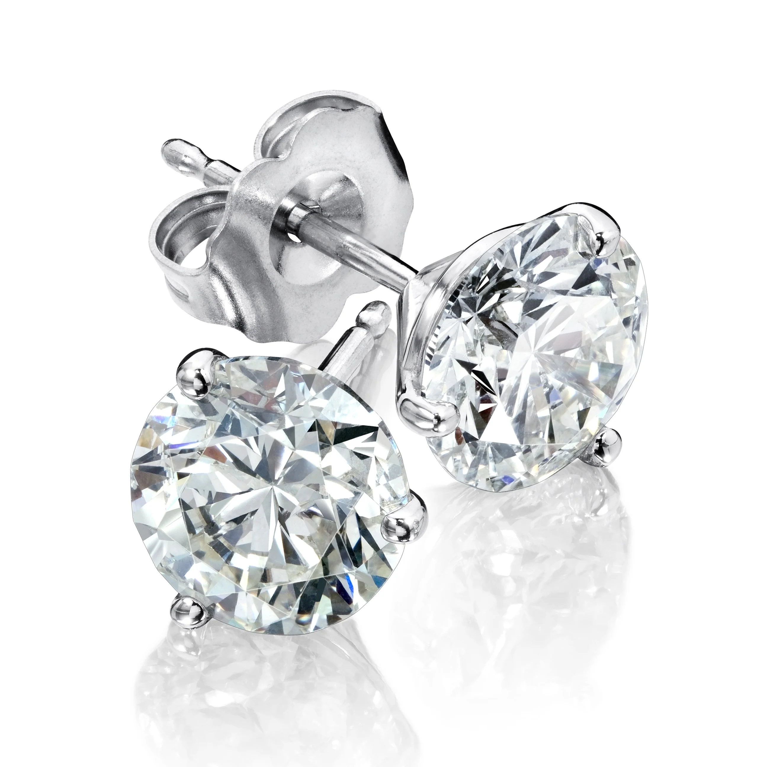 Diamond Stud Earrings - Image 12