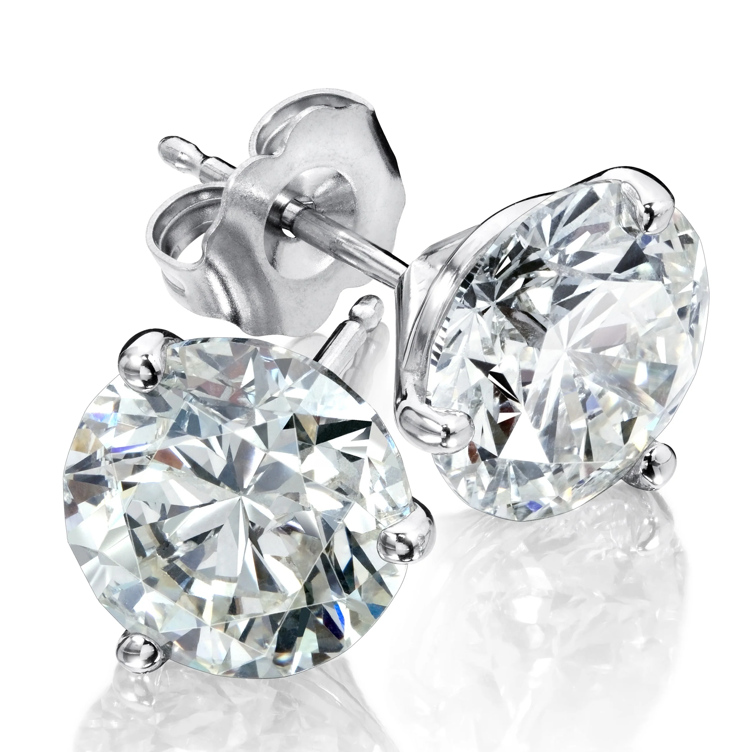 Diamond Stud Earrings - Image 17