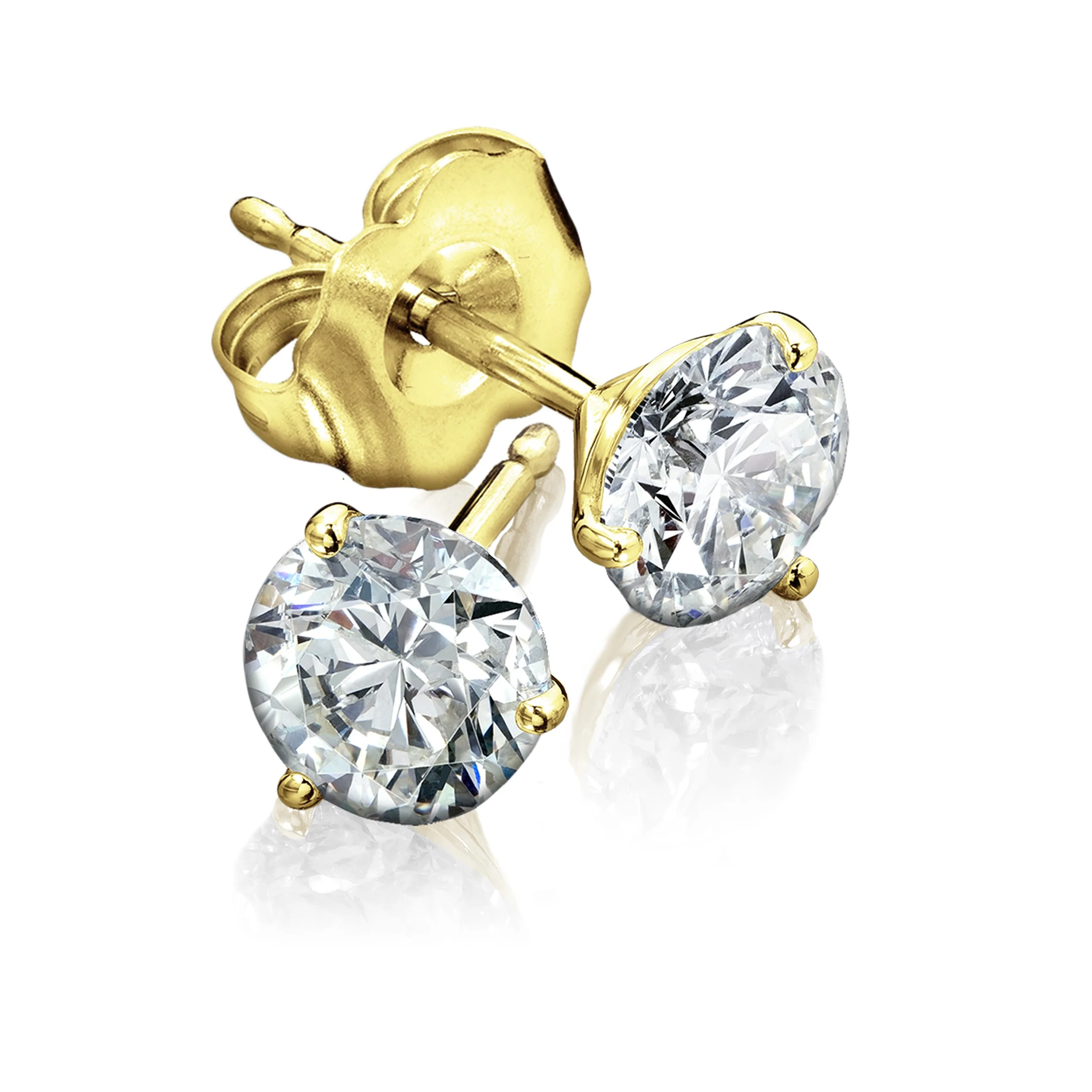 Diamond Stud Earrings - Image 6
