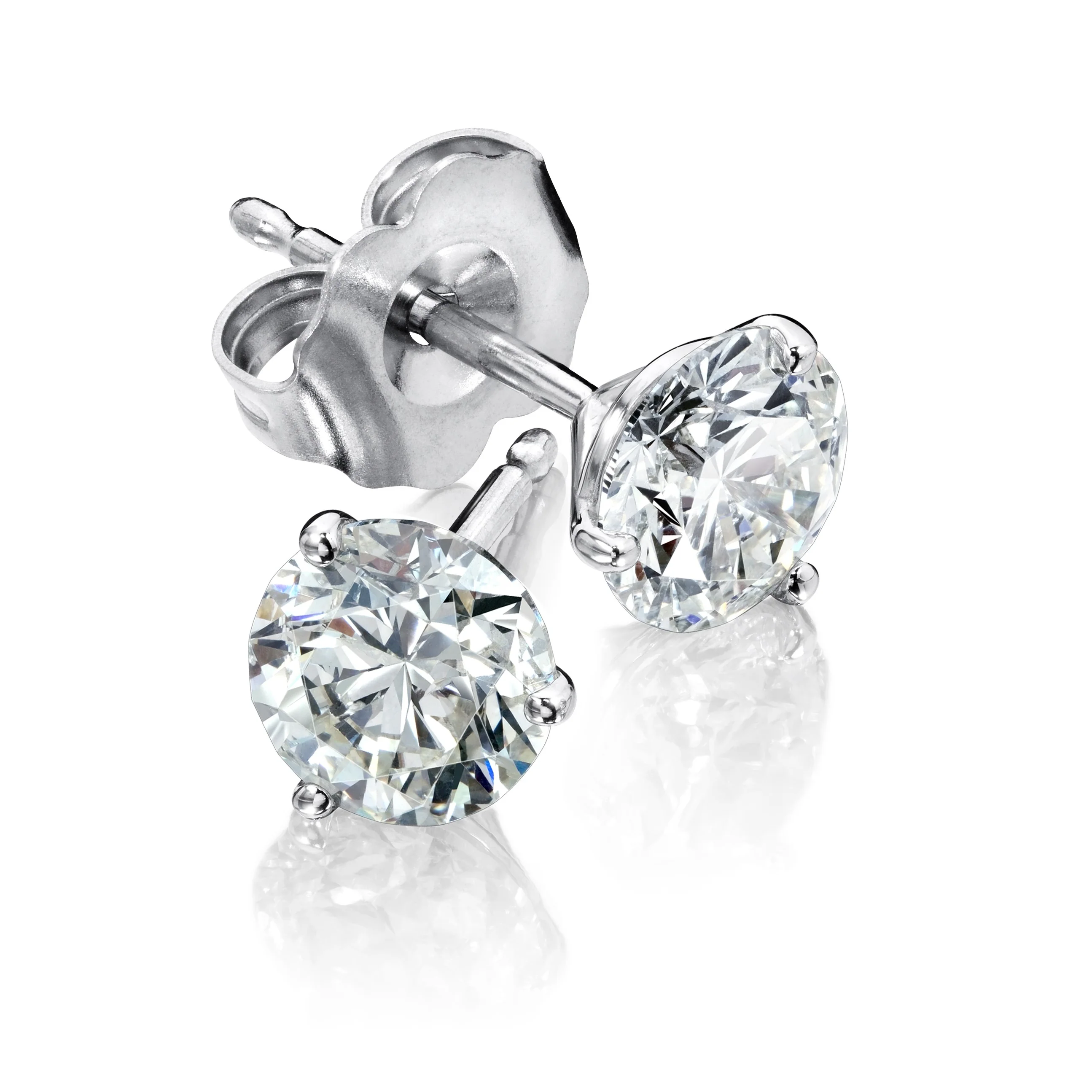 Diamond Stud Earrings - Image 7