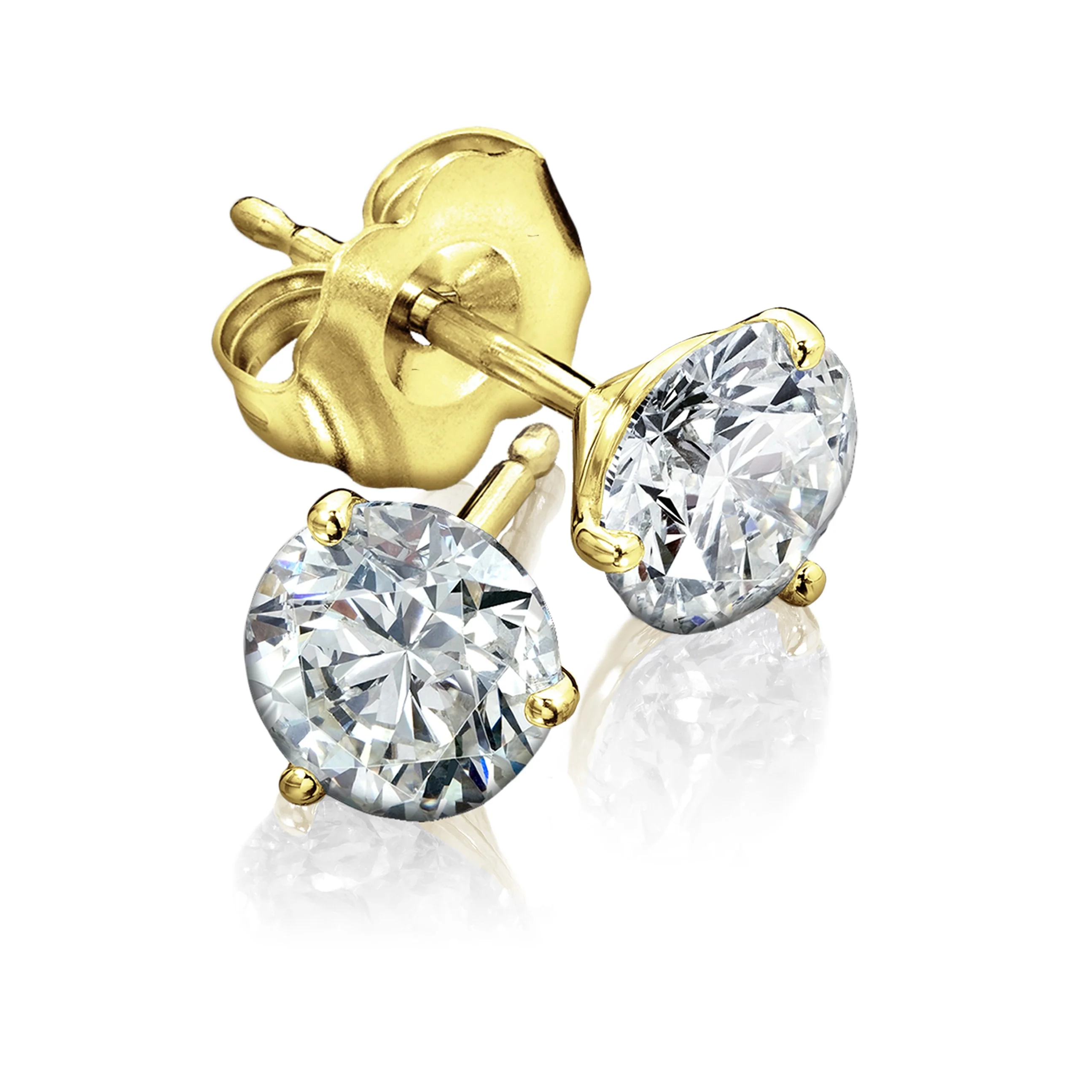 Diamond Stud Earrings - Image 8