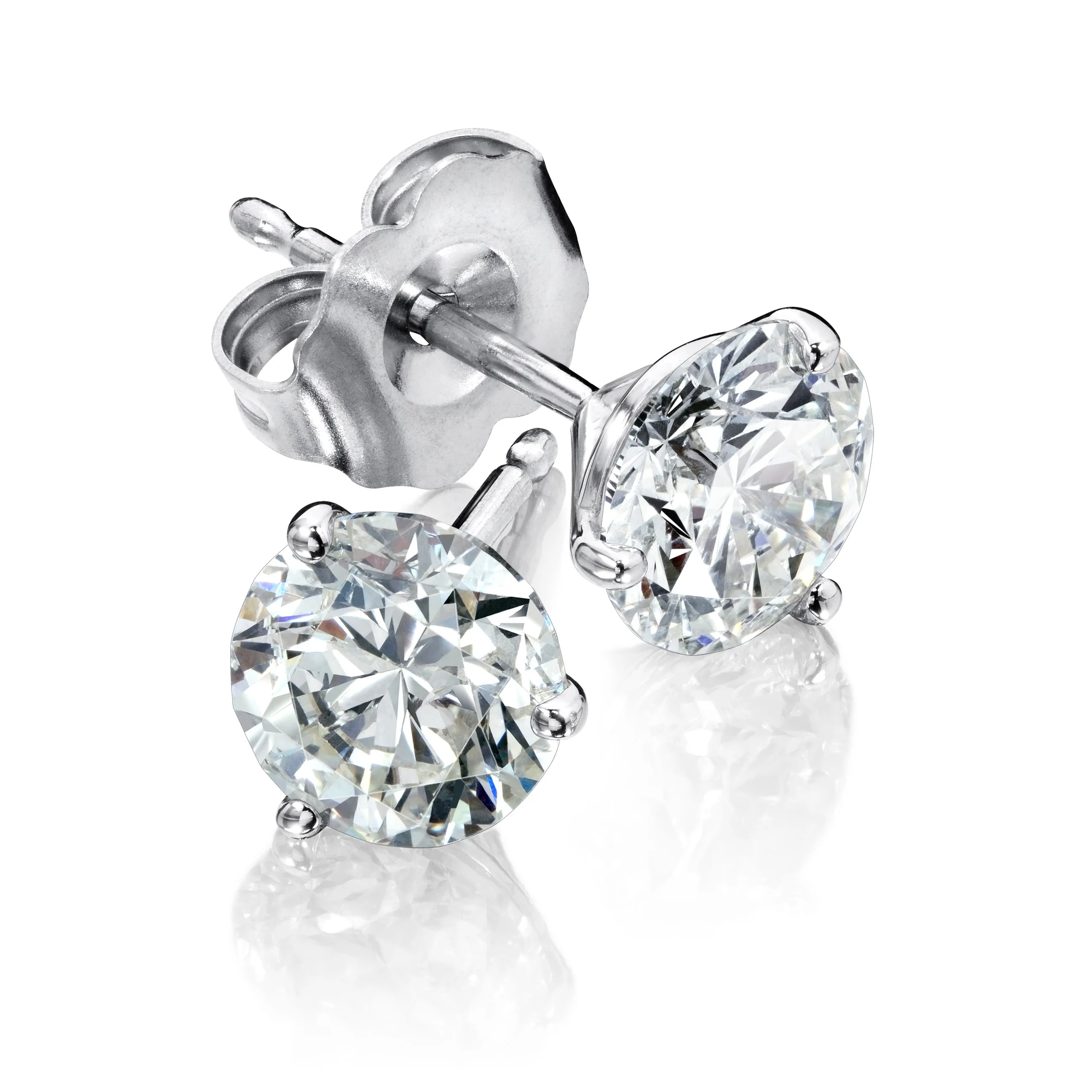 Diamond Stud Earrings - Image 9