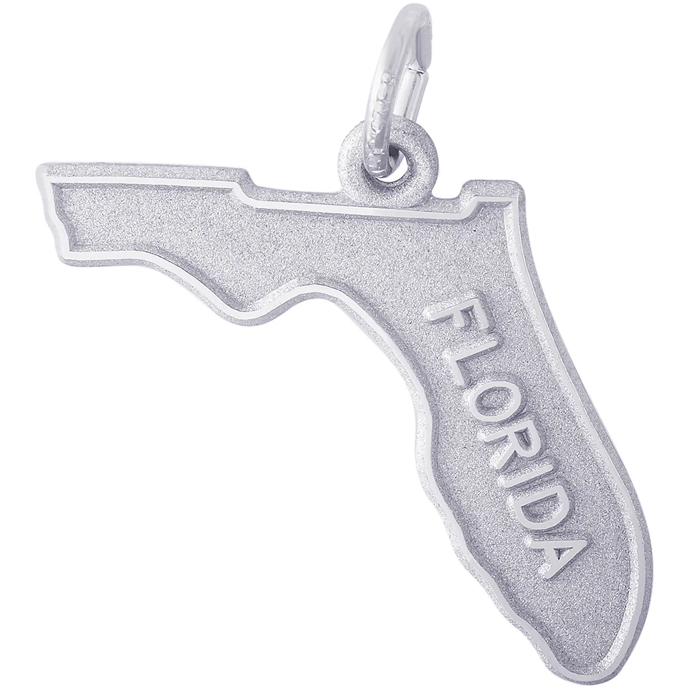 Florida Map Charm