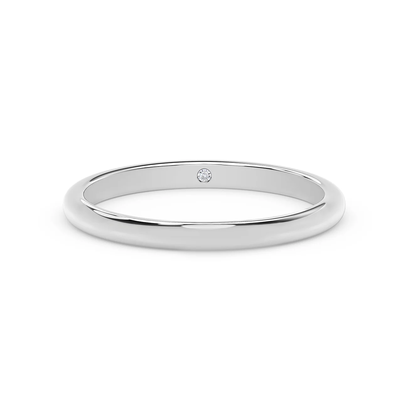 Forevermark 2mm Dome Band