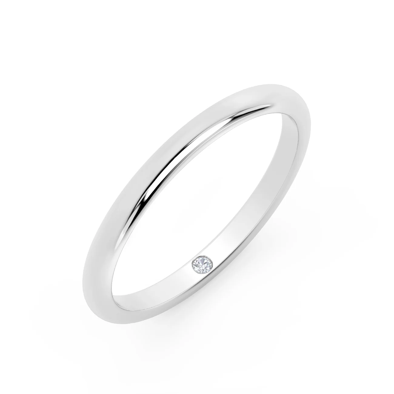 Forevermark 2mm Dome Band - Image 2