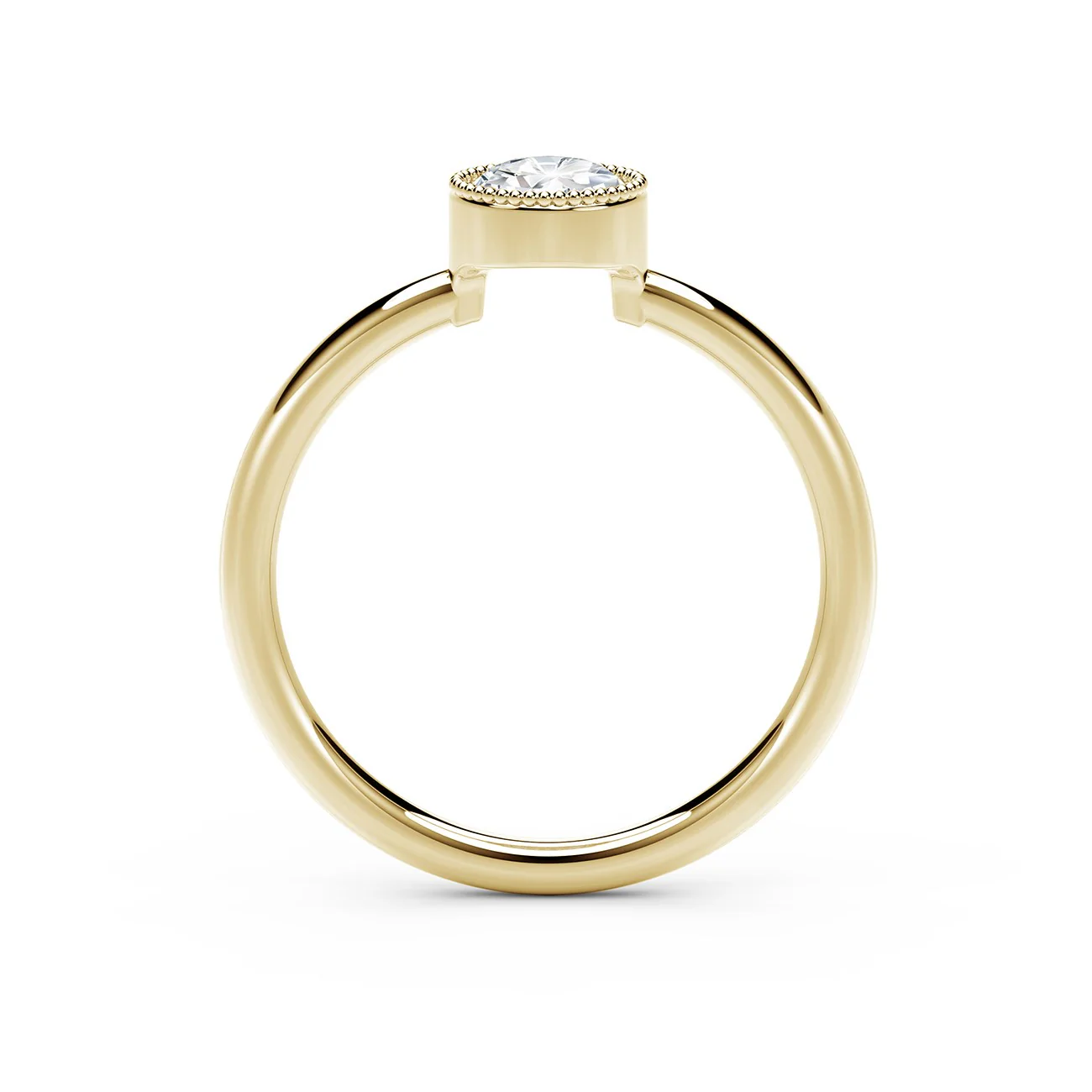 Forevermark Tribute Collection Milgrain Bezel Ring - Image 3