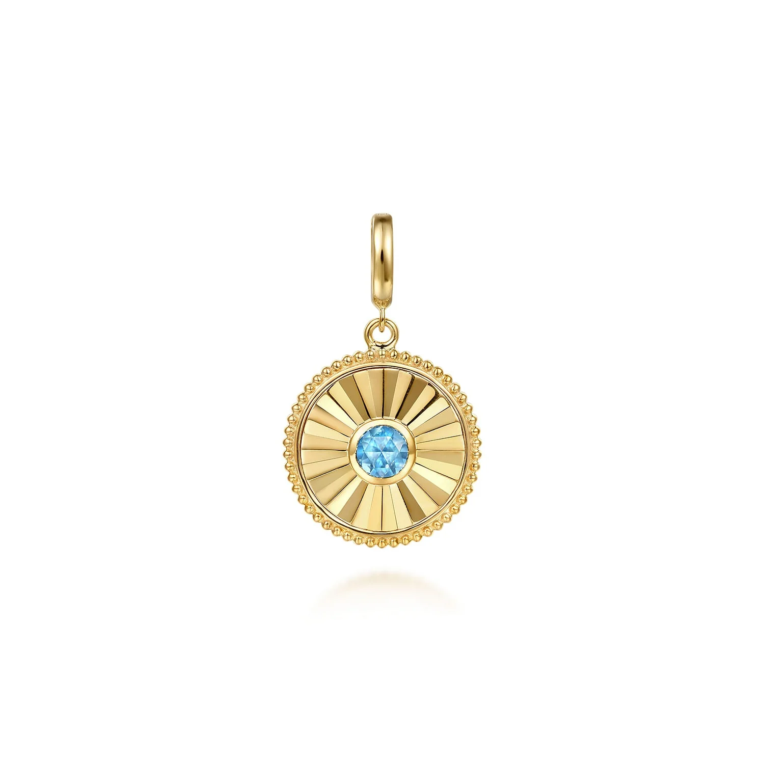 Gabriel & Co. Blue Topaz Pendant