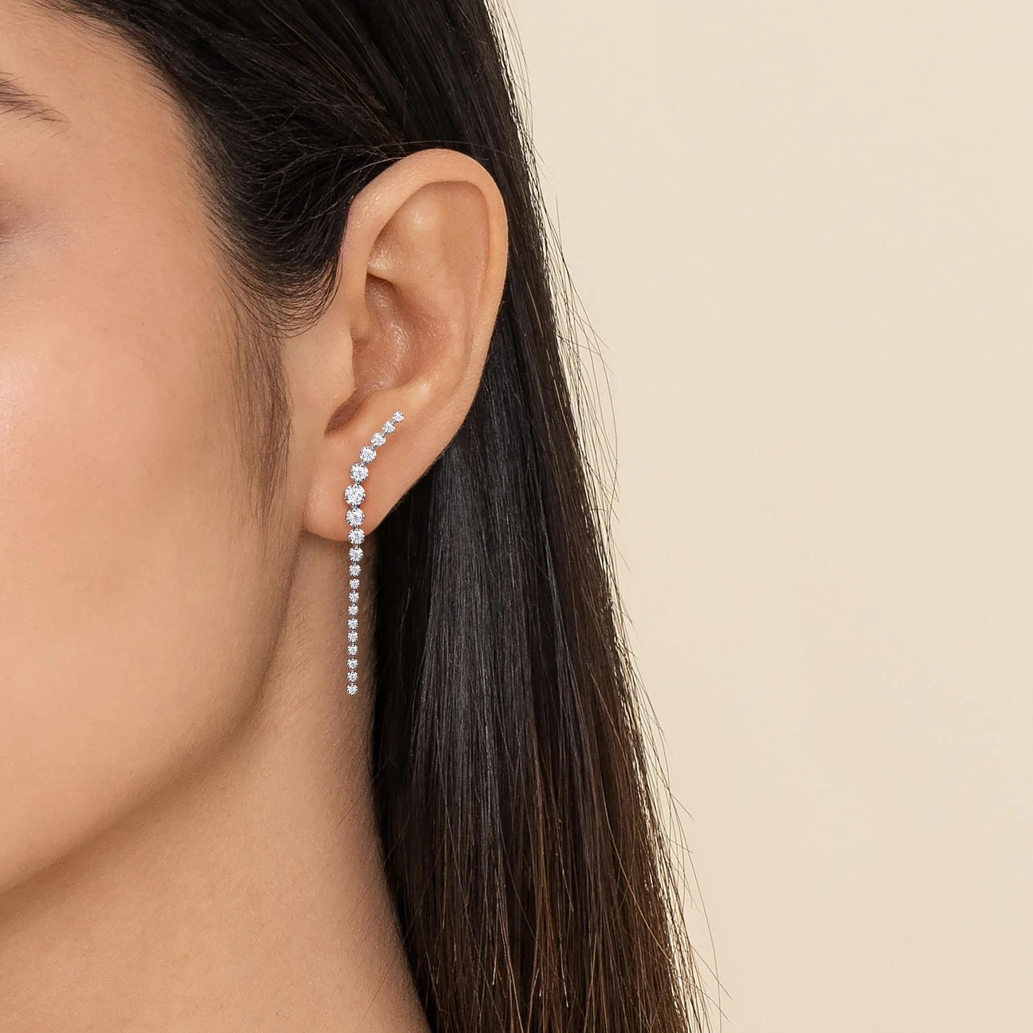 Gabriel & Co. Diamond Earrings - Image 2