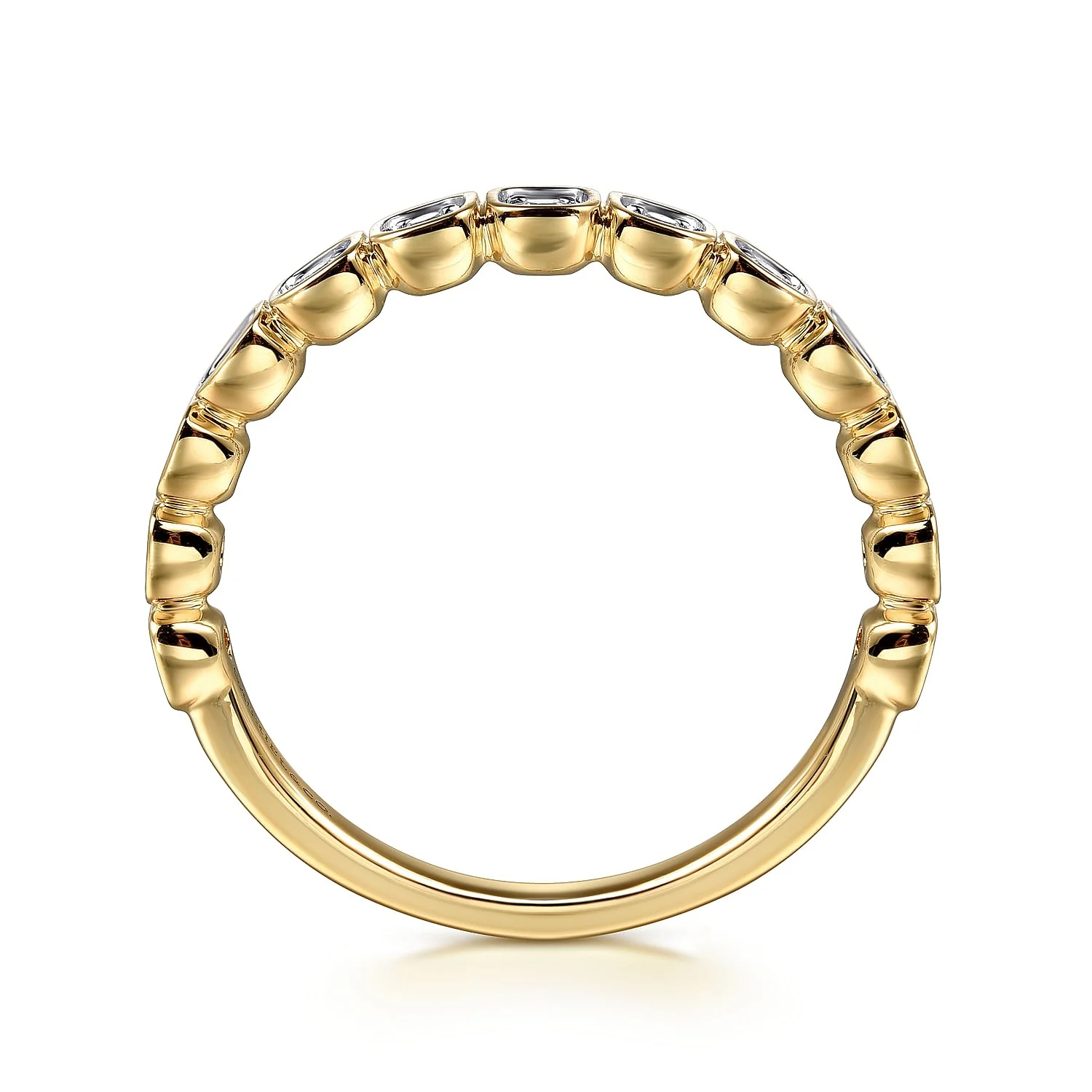 Gabriel & Co. Diamond Stackable Ring - Image 2