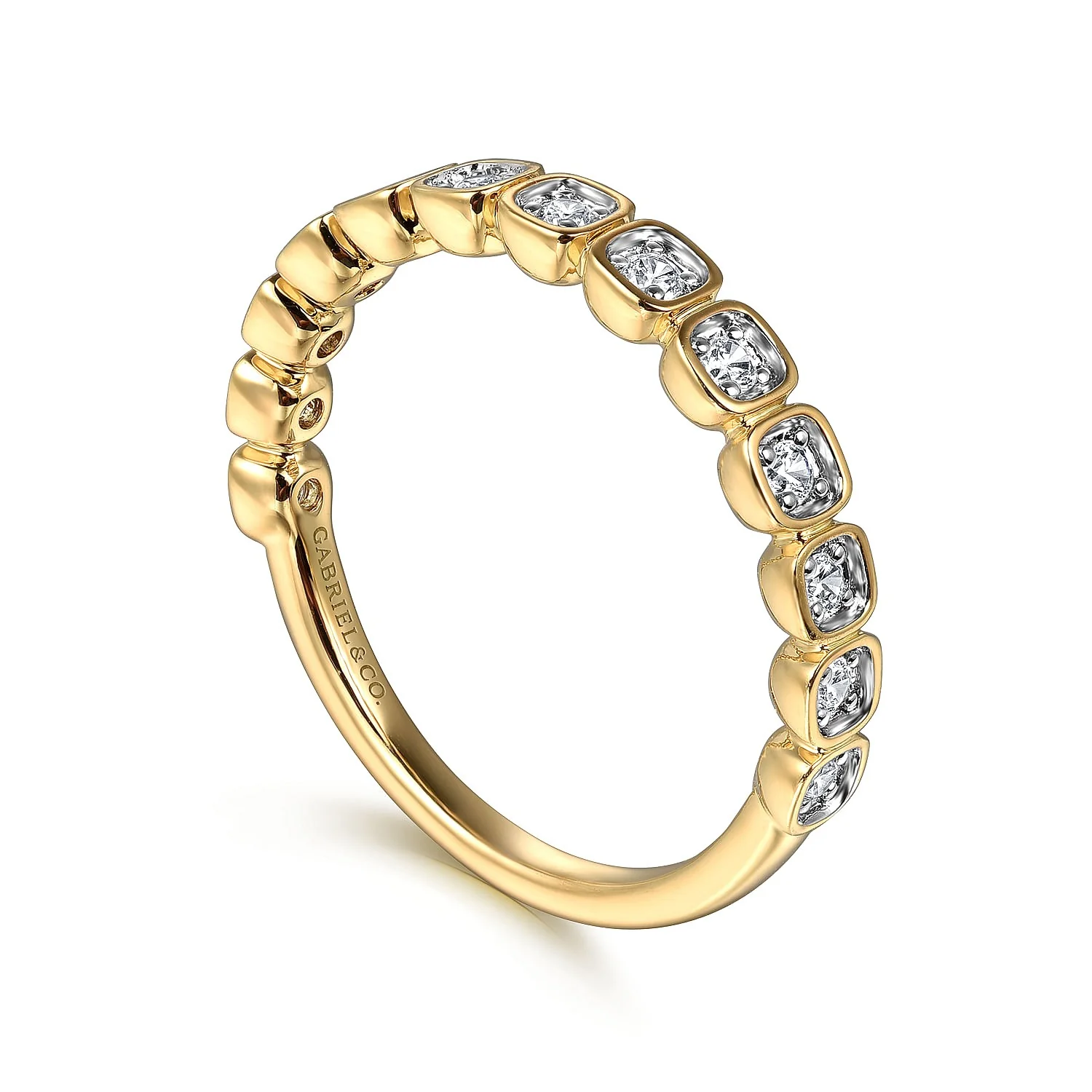 Gabriel & Co. Diamond Stackable Ring - Image 3