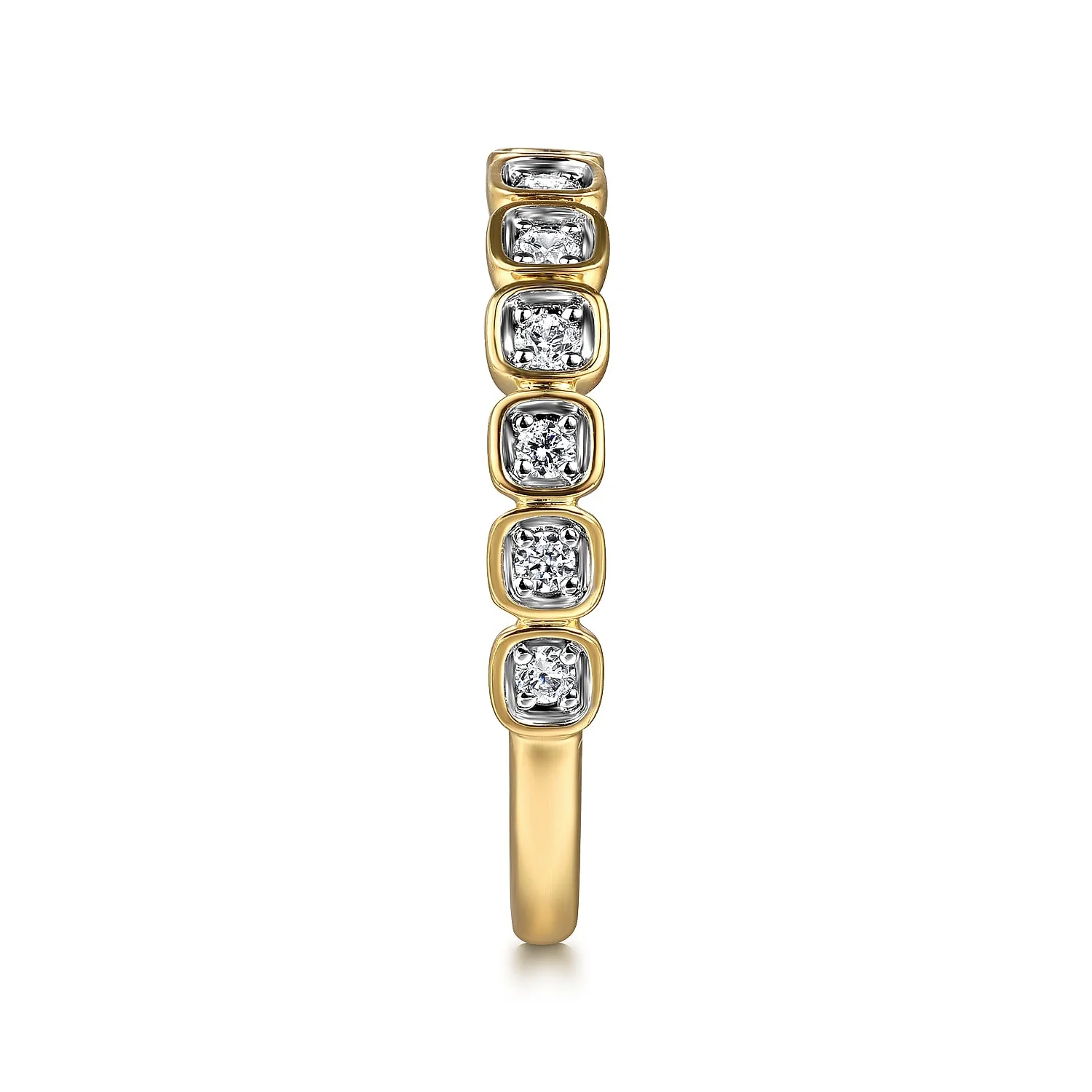 Gabriel & Co. Diamond Stackable Ring - Image 4