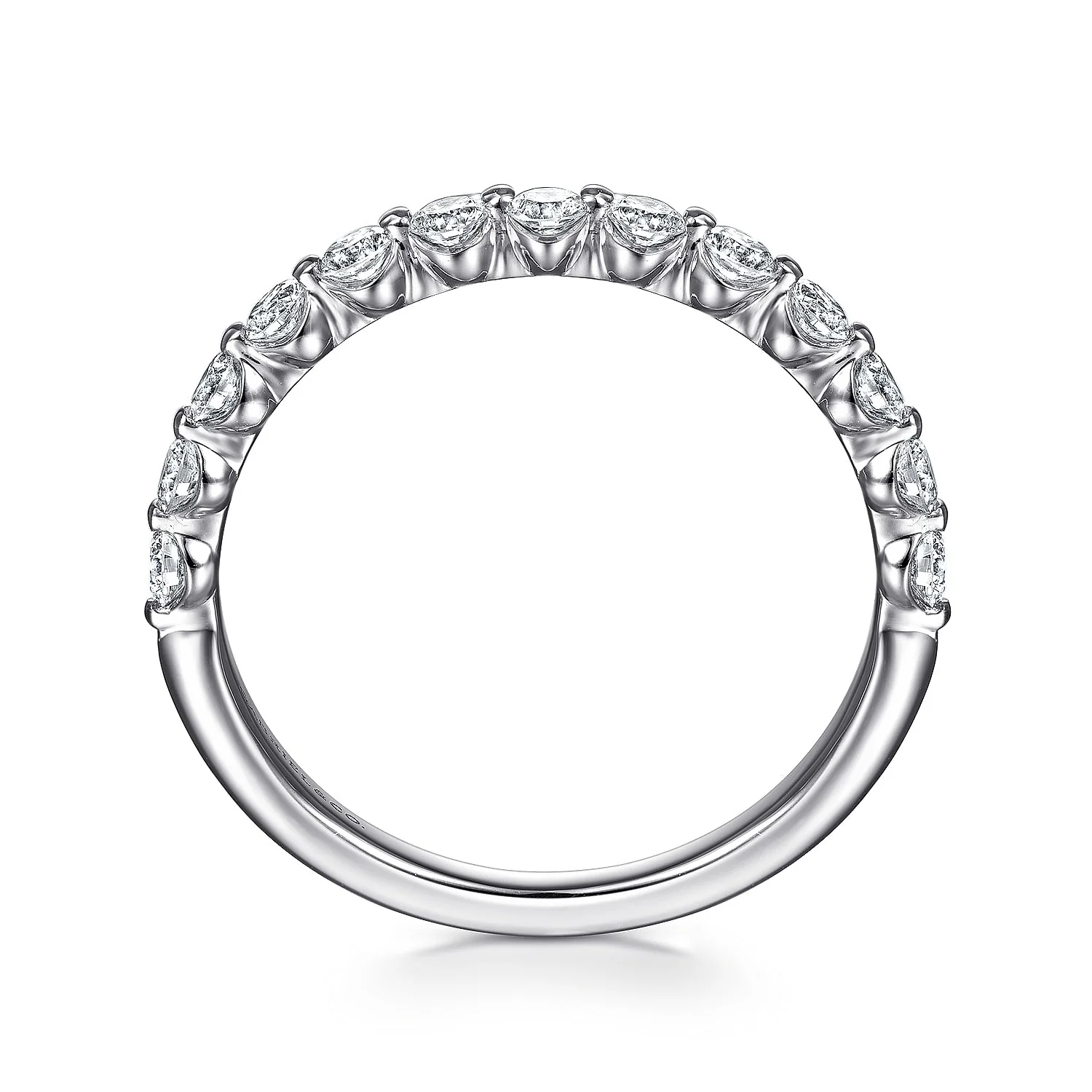 Gabriel & Co. Diamond Wedding Band - Image 3