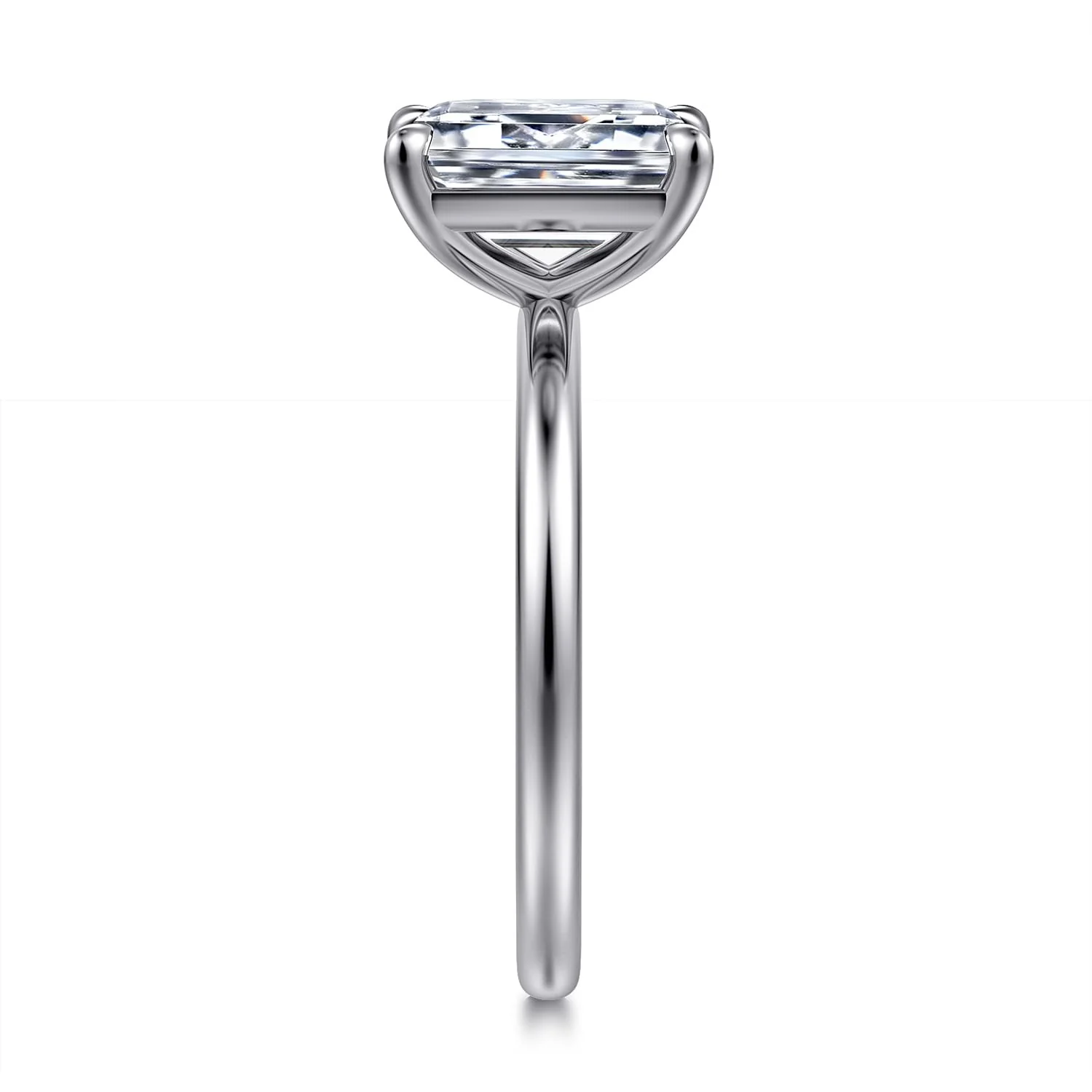 Gabriel & Co. Emerald Cut Engagement Ring - Image 4