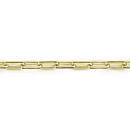 Gabriel & Co. Gold Fancy Link Bracelet - Image 2