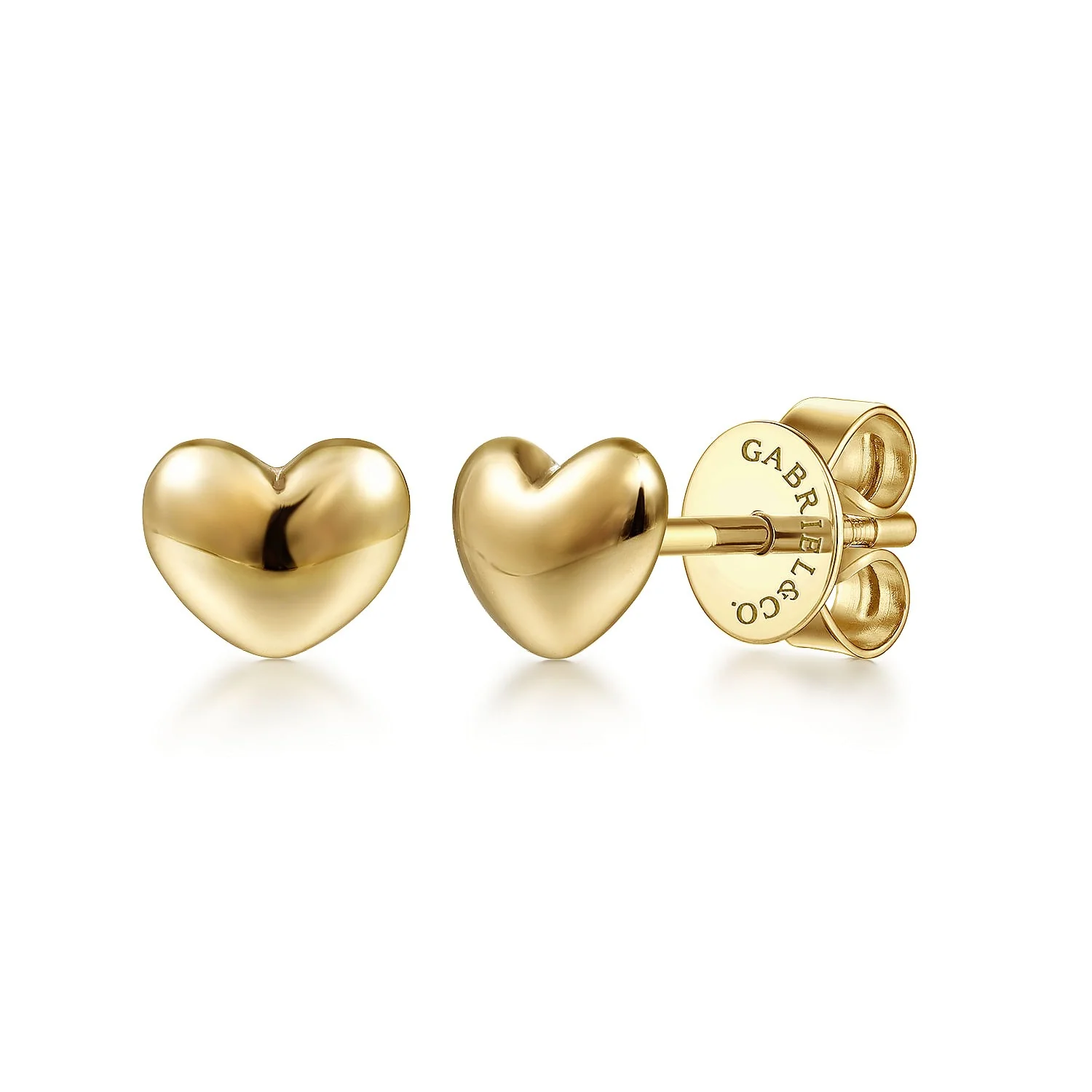 Gabriel &.Co. Heart Stud Earrings