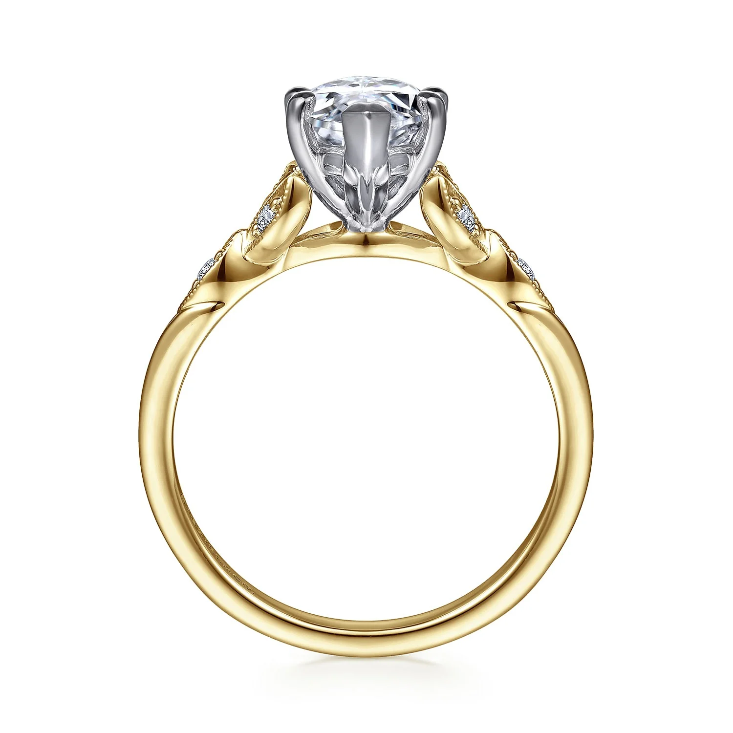 Gabriel & Co. Marquise Semi-Mount Ring - Image 2