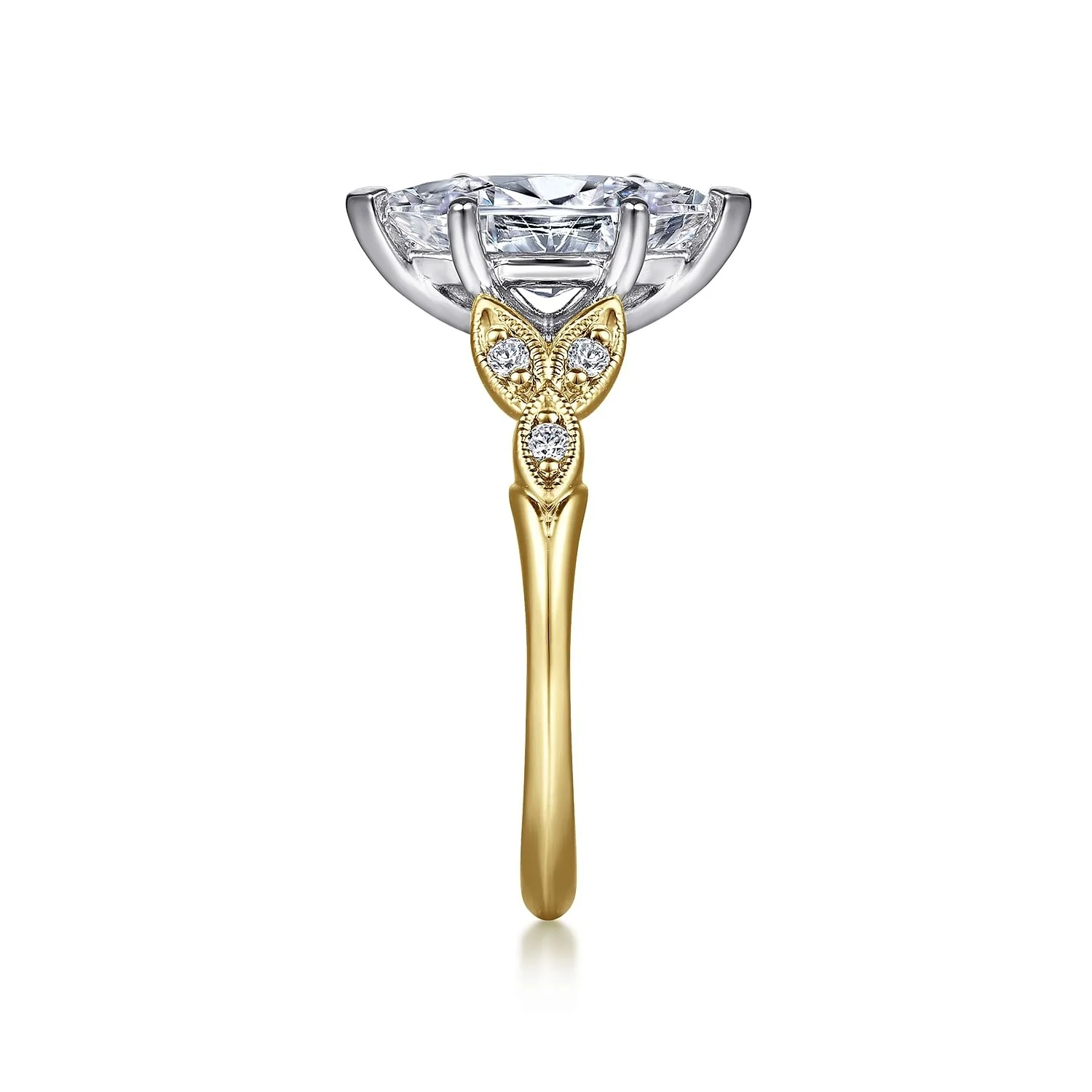 Gabriel & Co. Marquise Semi-Mount Ring - Image 4