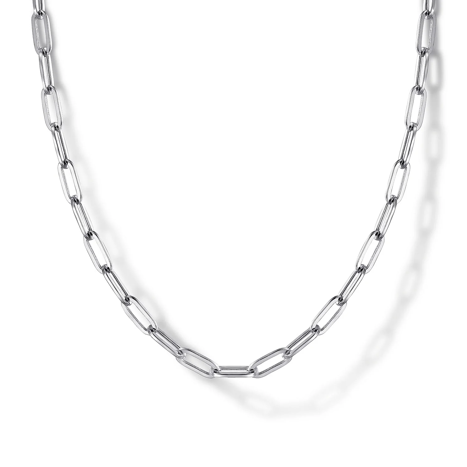 Gabriel & Co. Paperclip Necklace