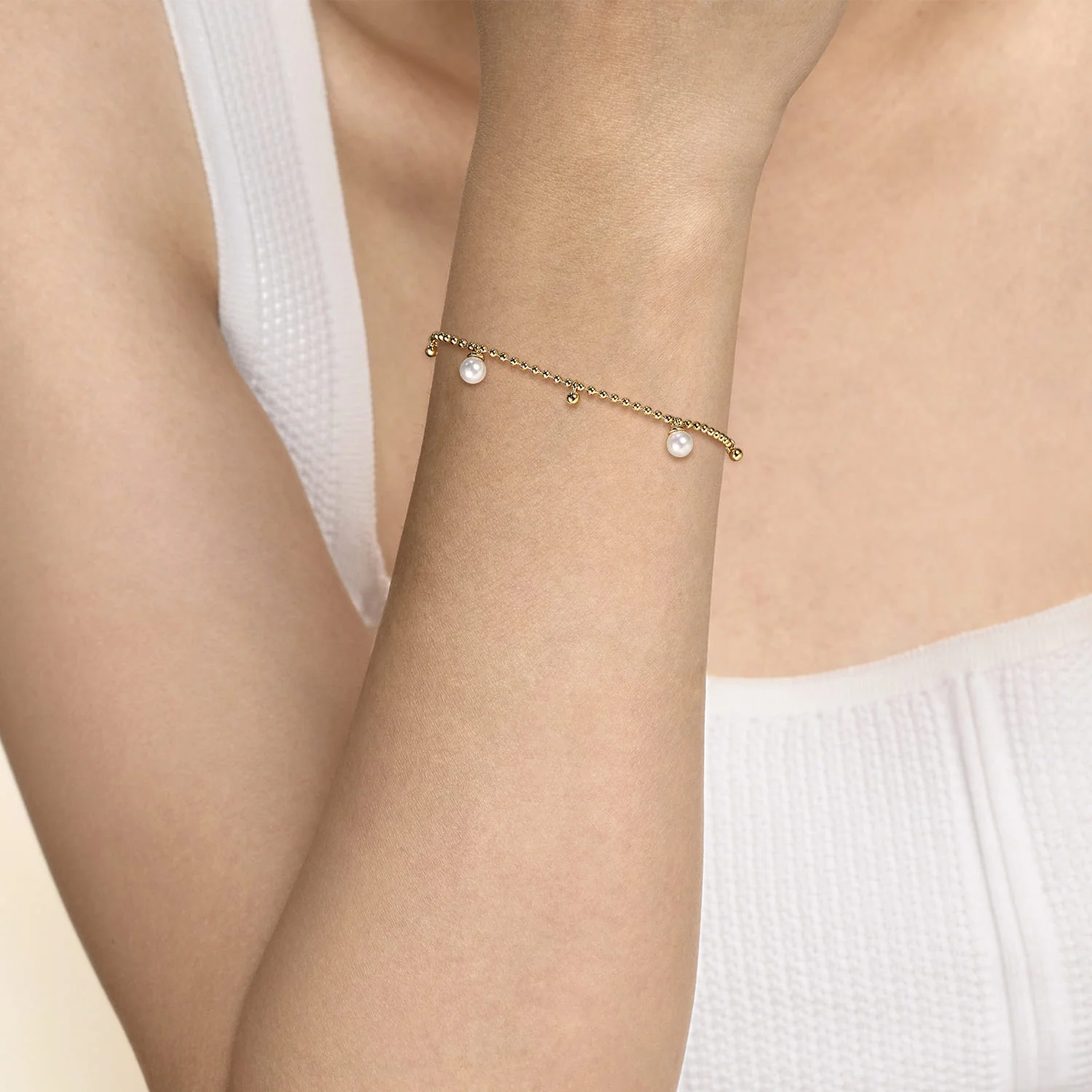 Gabriel & Co. Pearl Bracelet - Image 3