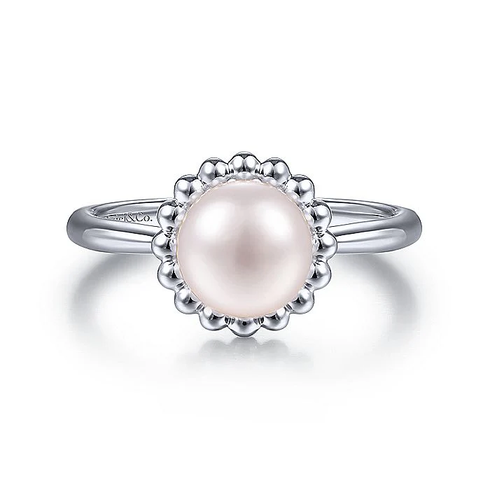 Gabriel & Co. Pearl Ring