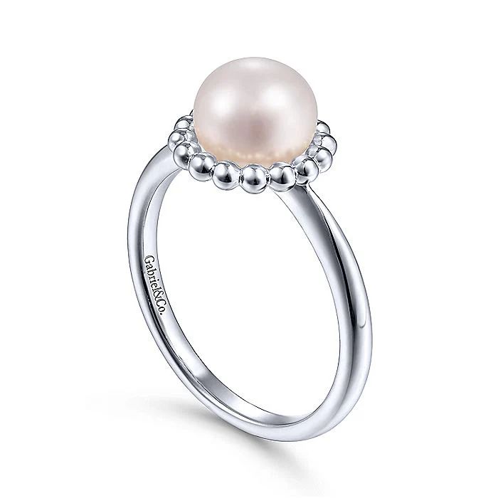 Gabriel & Co. Pearl Ring - Image 3